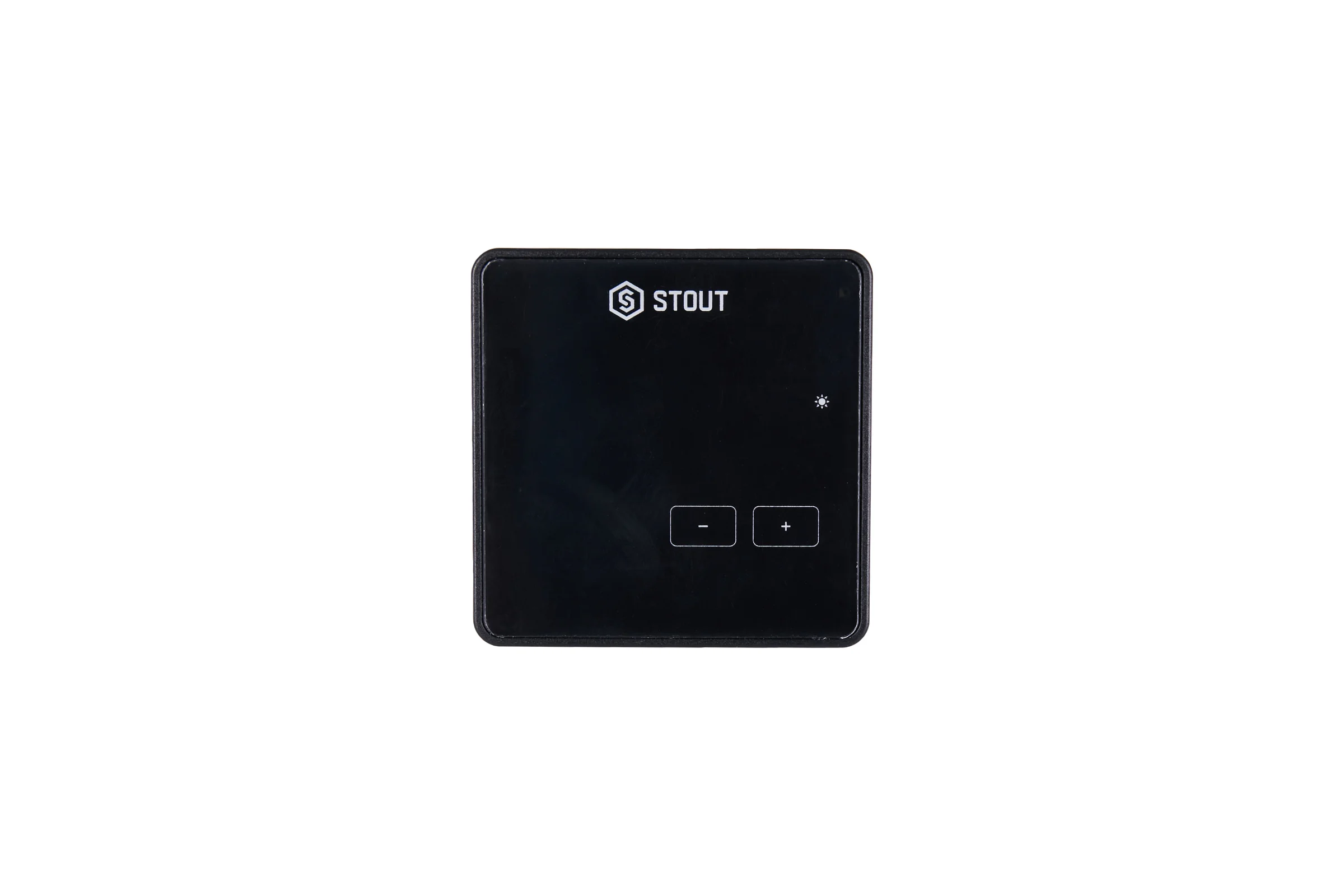 Проводной комнатный регулятор R-9z, черный STOUT STE-0101-009004 RG008V0JPG8DII