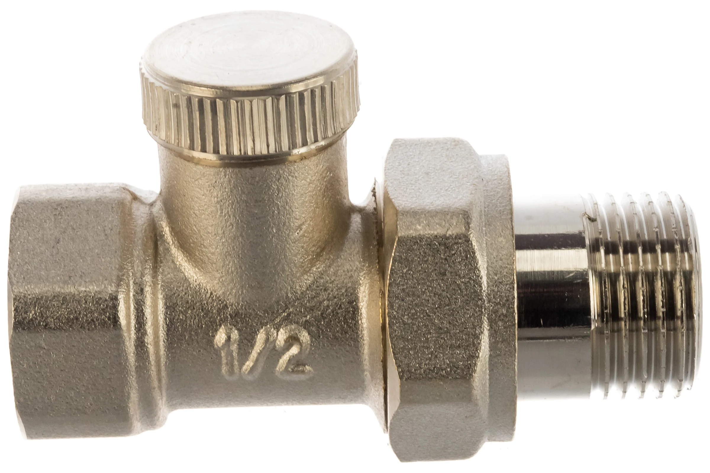 Клапан настроеч. прям. д/радиат. LAMMIN 1/2" LM21047000015