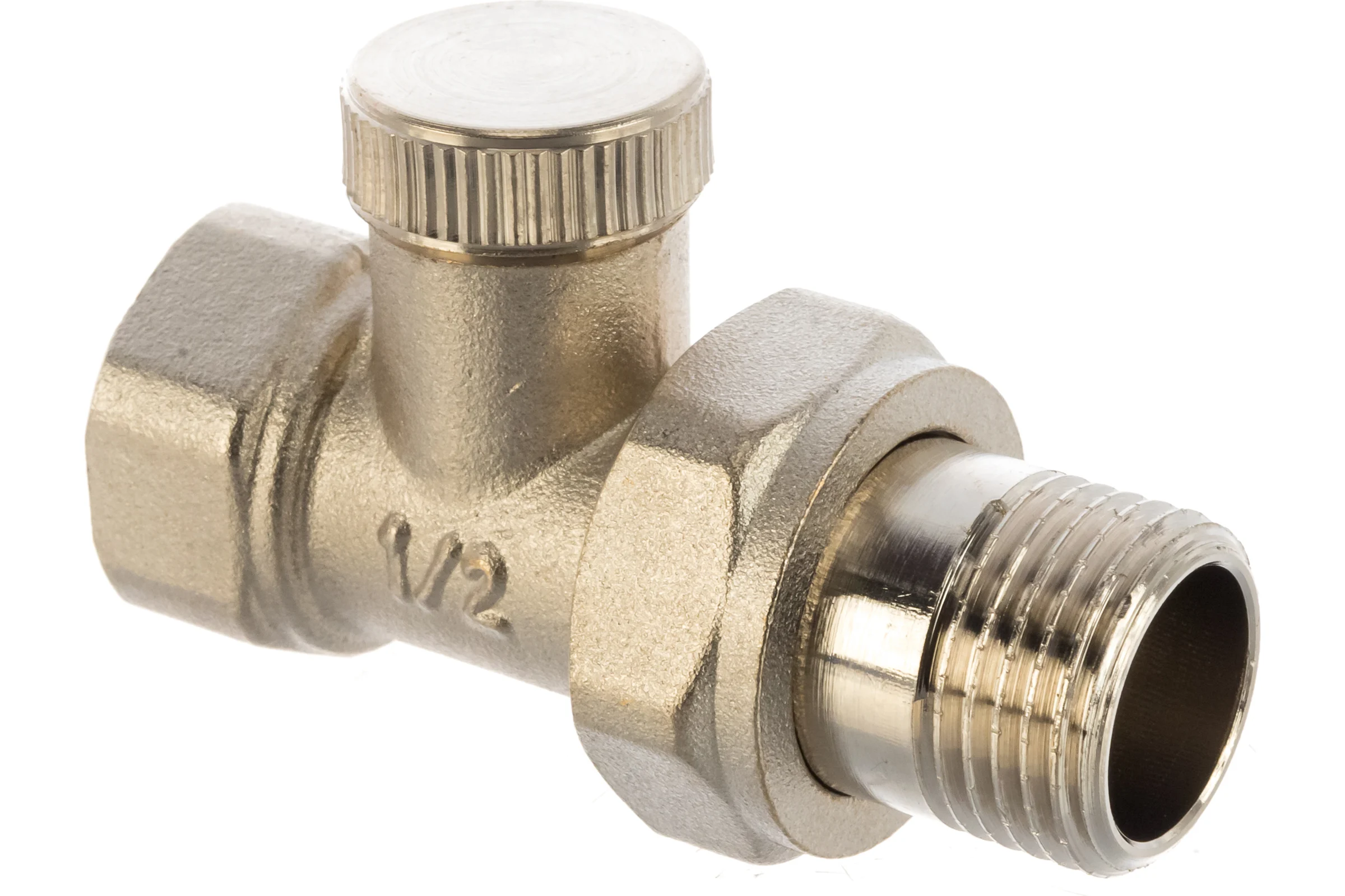 Клапан настроеч. прям. д/радиат. LAMMIN 1/2" LM21047000015