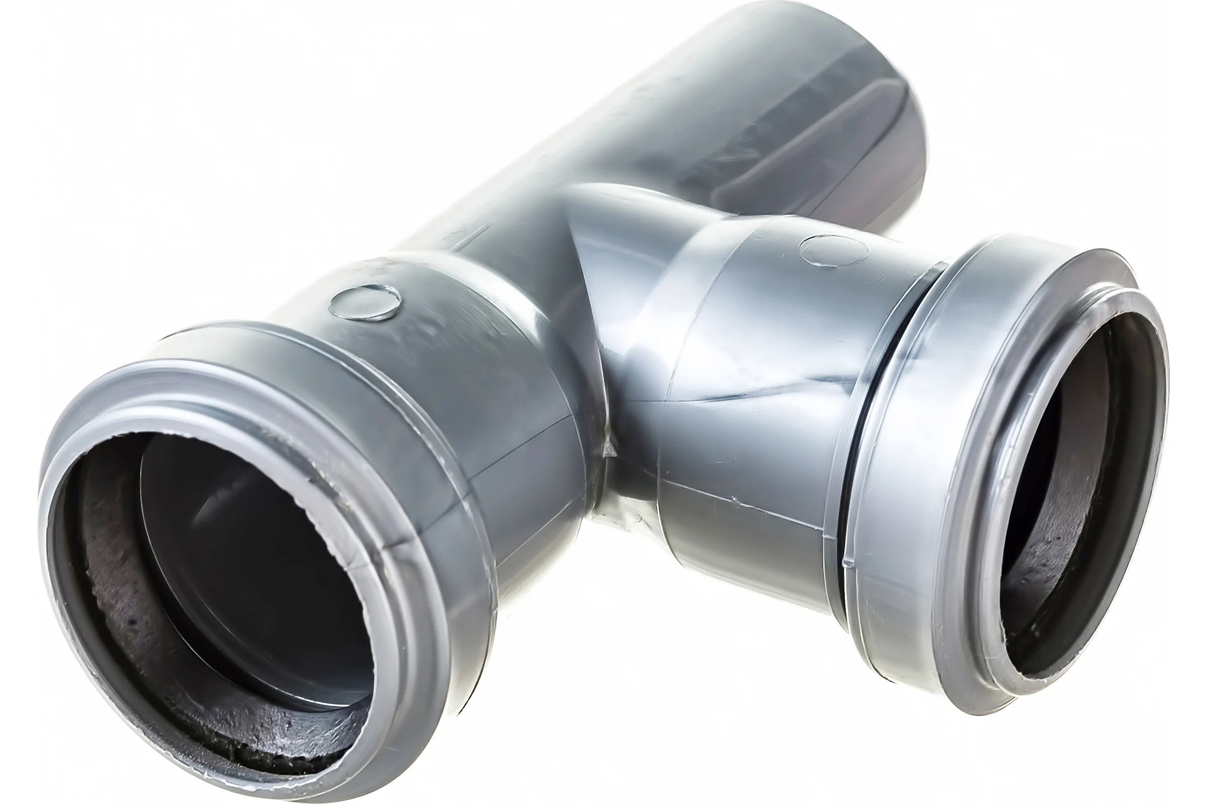 Тройник внутренней канализации LAMMIN 40х40/90 градусов Lm35090404090