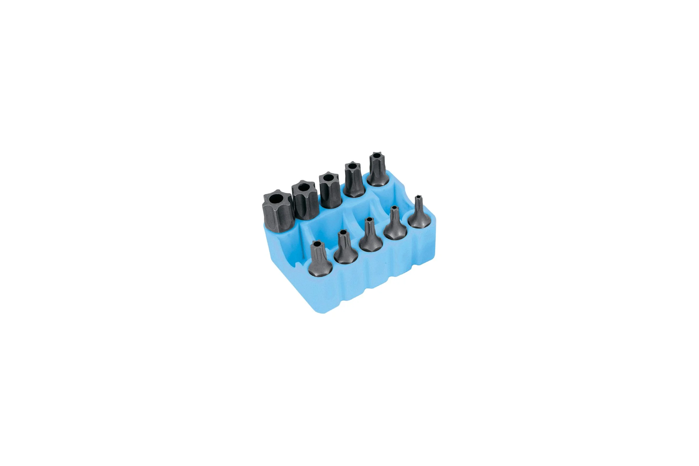 Набор бит TORX c отверстием под штифт 10 шт AIST 00-00017396