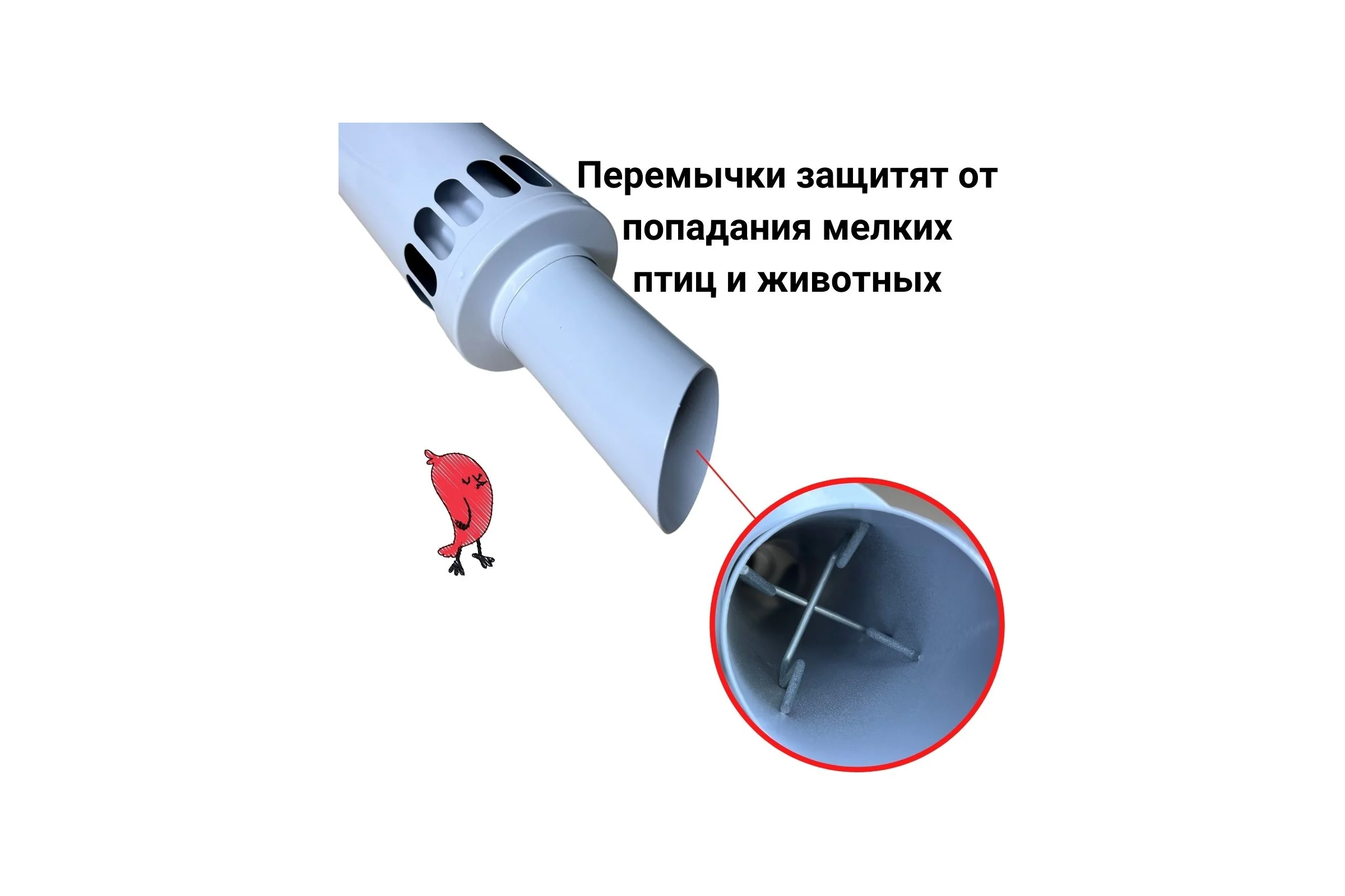 Комплект коаксиальный Прок с наконечником антилед 60/100 + Protherm, Bosch ПР068479