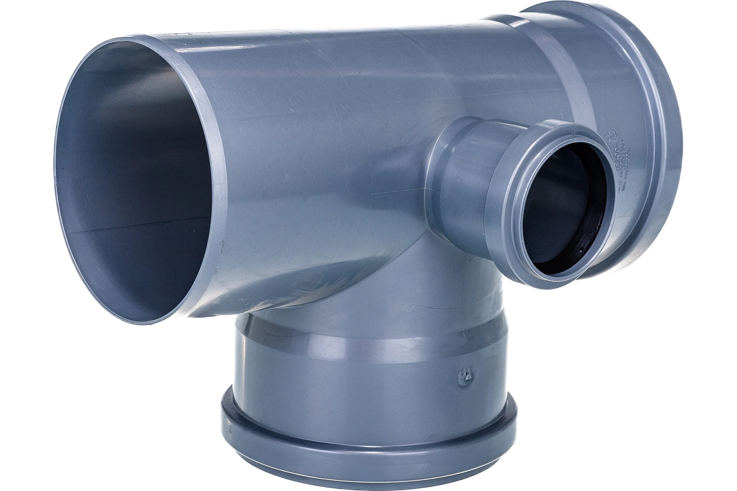 Крестовина для канализации Flextron двухплоскостная, левая 110х110х50/87 SVK-K711587 Н0000011268
