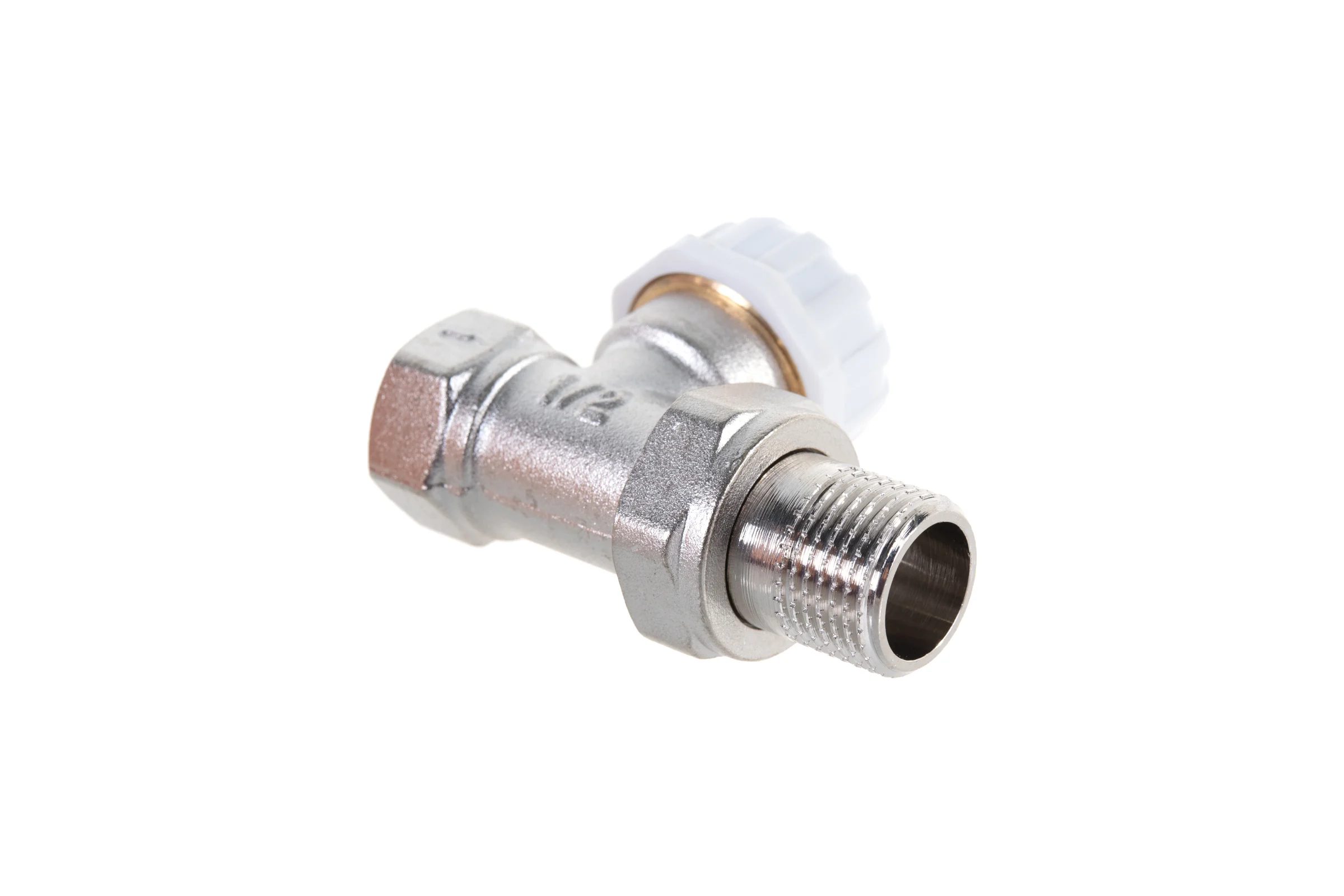 Термостатический прямой клапан для радиатора LAMMIN 1/2" Lm19068000015