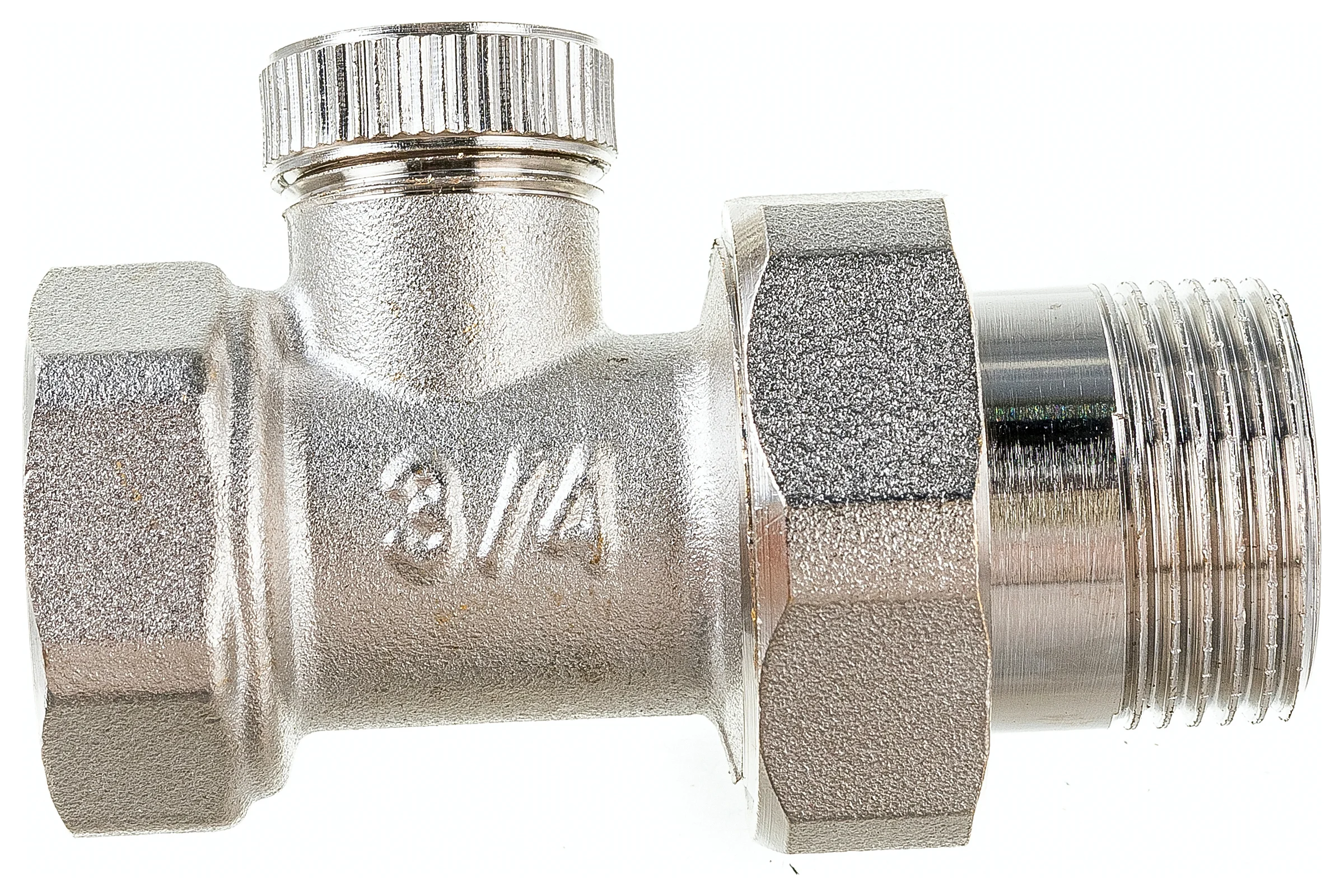 Клапан настроеч. прям. д/радиат. LAMMIN 3/4" LM21048000020
