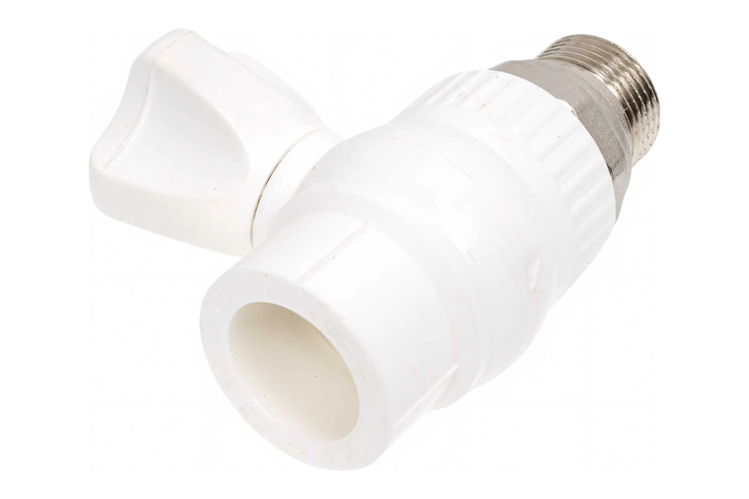Шаровый прямой кран PPR LAMMIN PREMIUM радиаторный, 25х3/4" Lm31175025020
