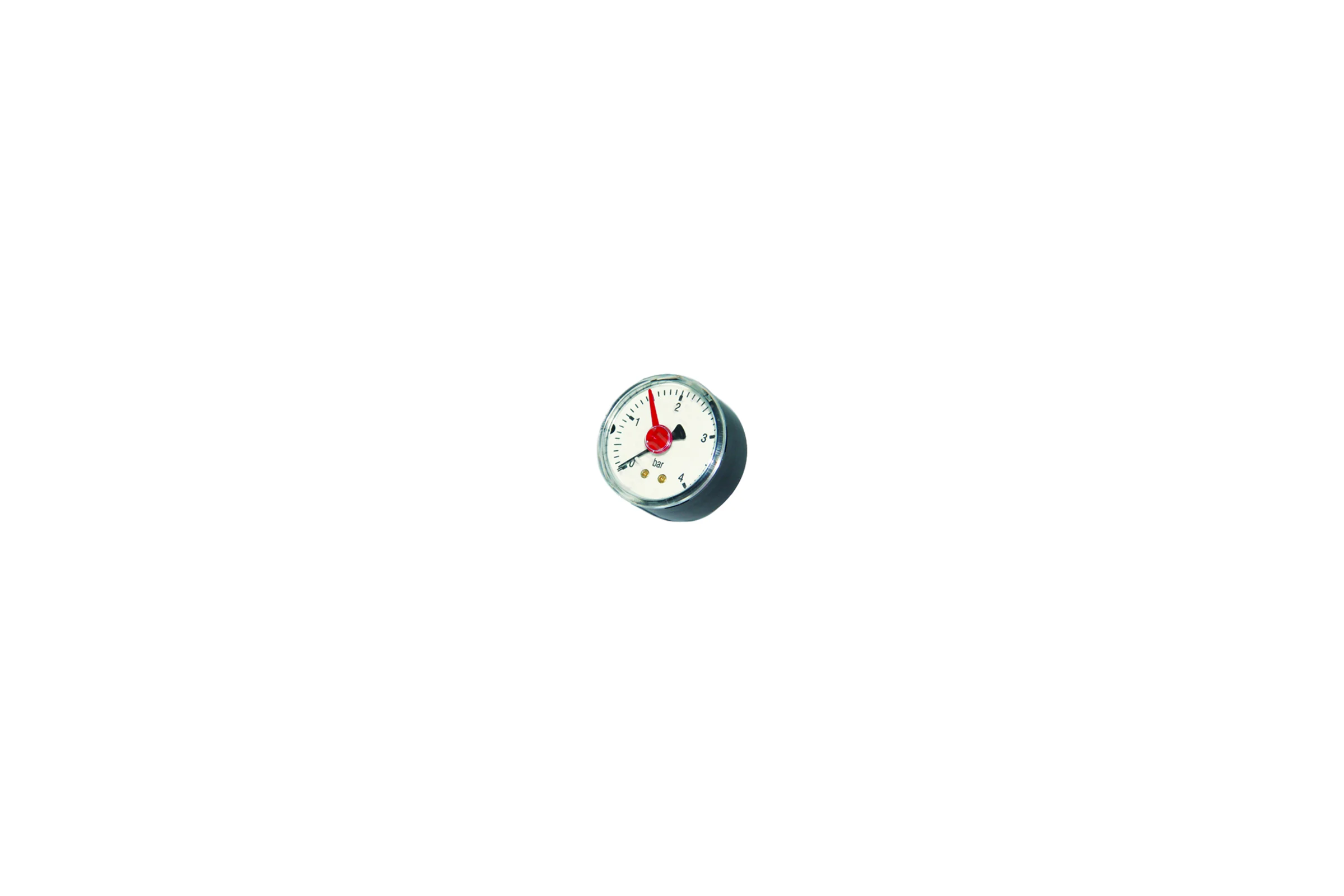 Аксиальный манометр Tiemme 1/4", 63 мм, 0-10 бар 1920017