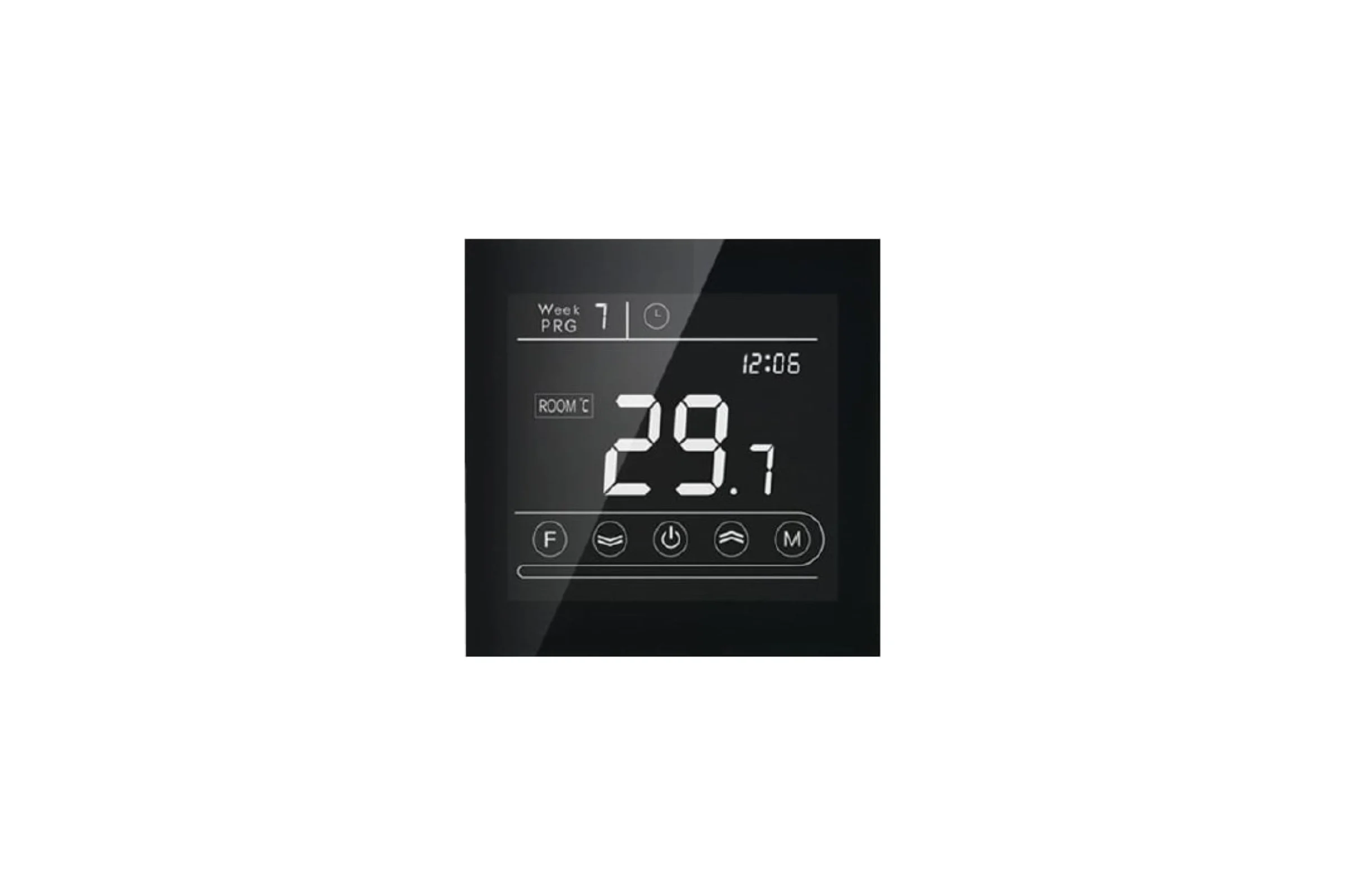 Терморегулятор RTC WIFI PW BLACK 00-00000836
