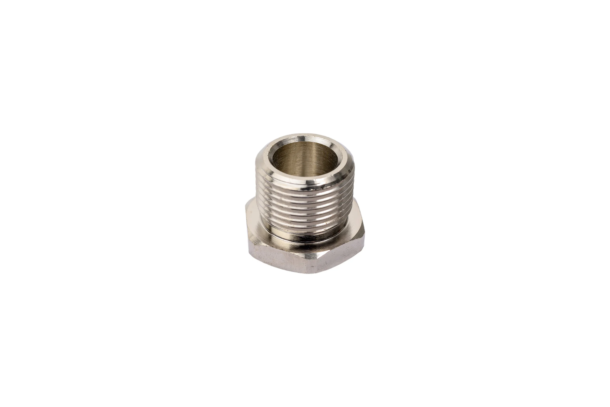 Заглушка ООО "БЛОК" BLOCK 20 Рн (никелированная латунь) под ключ, М20x1,5 6g, 1Ex db IIC Gb X / 1Ex e IIC Gb X / Ex ta IIIC Da X, IP66/67/68 20 Рн Ni