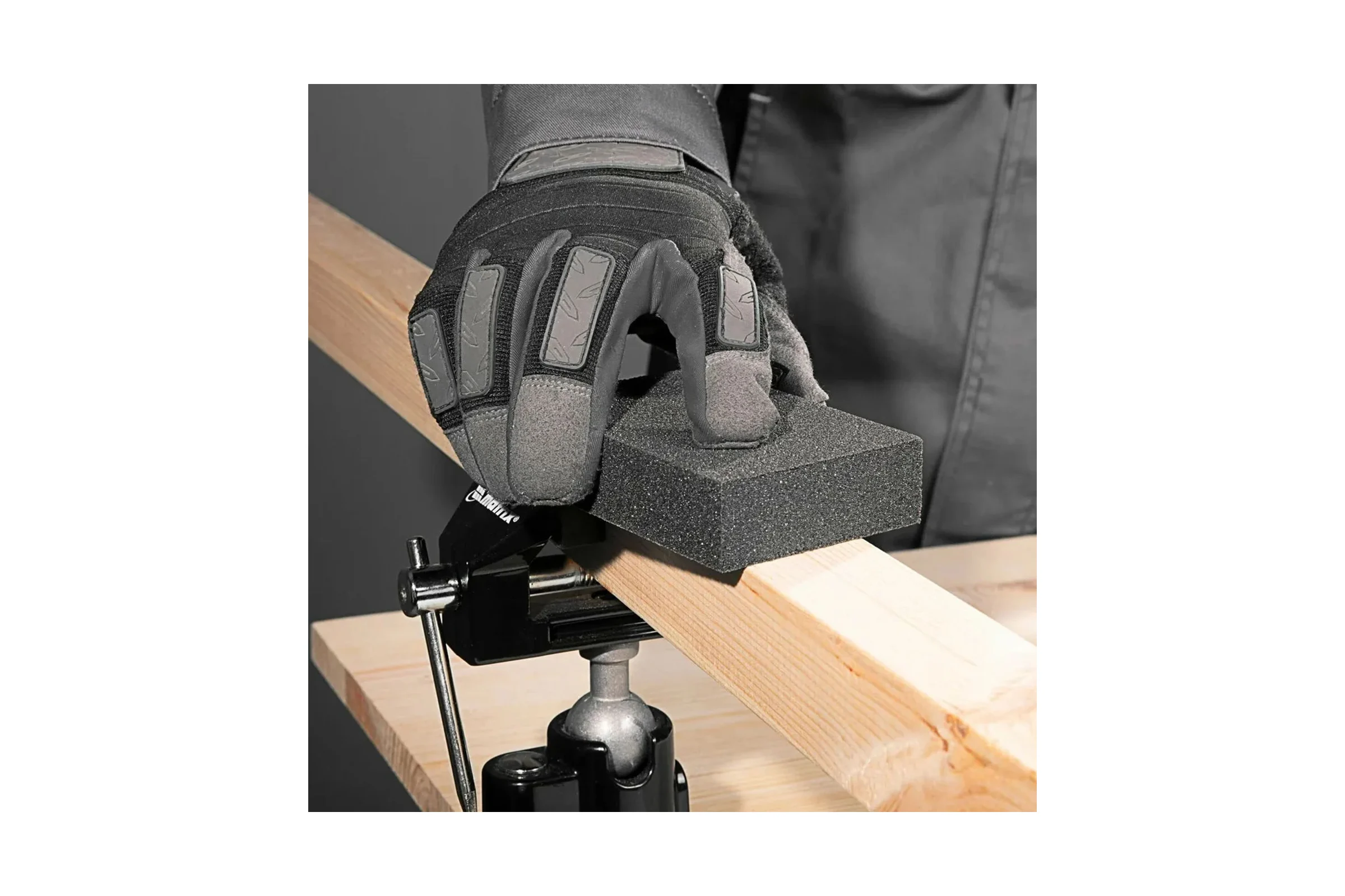 Губка для шлифования P240, 70х100х25 мм Vitatools B66-P240-1