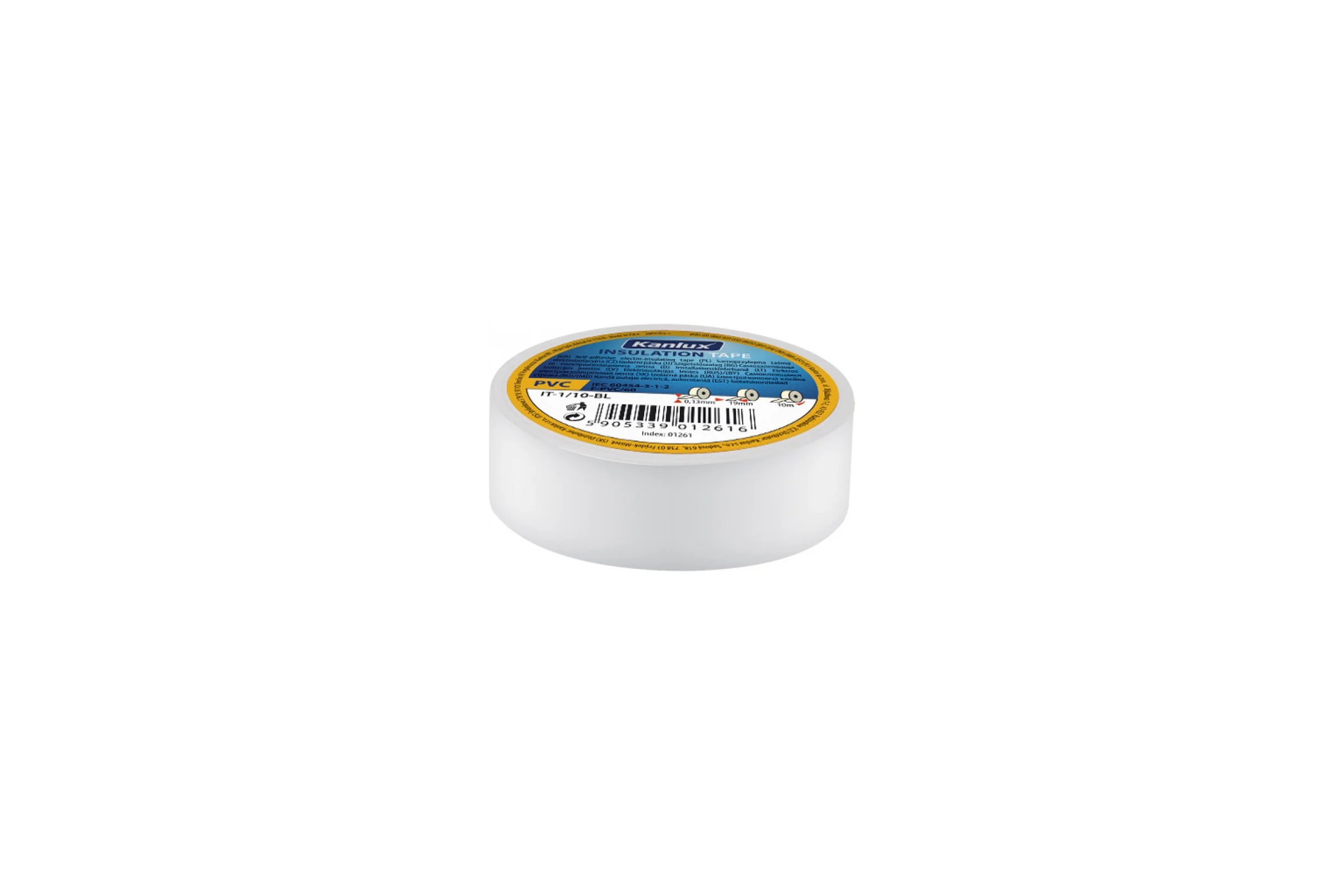 Изолента Kanlux IT-1/10-W/ 1262