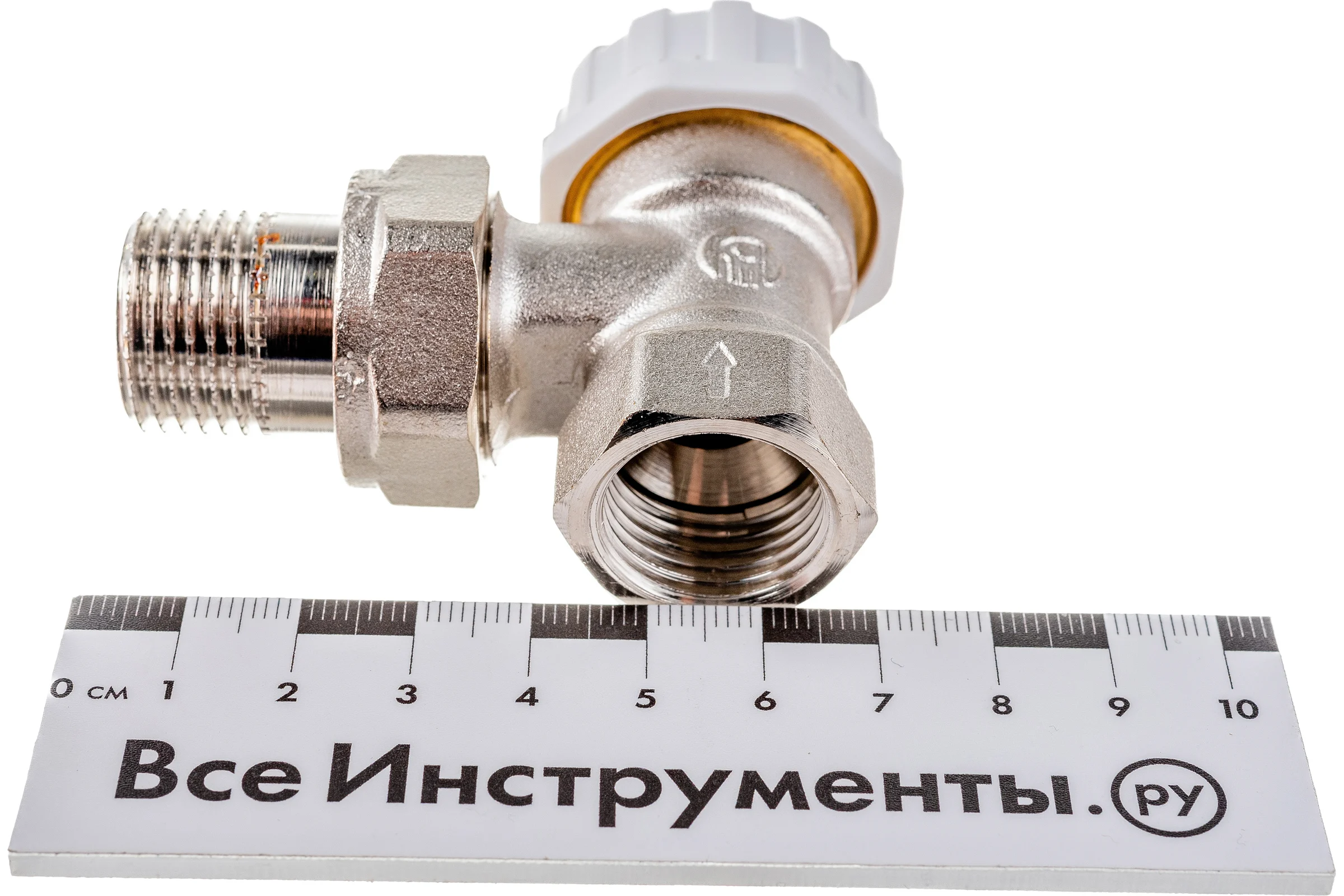 Термостатический клапан для радиатора LAMMIN угловой, 1/2" Lm19066000015