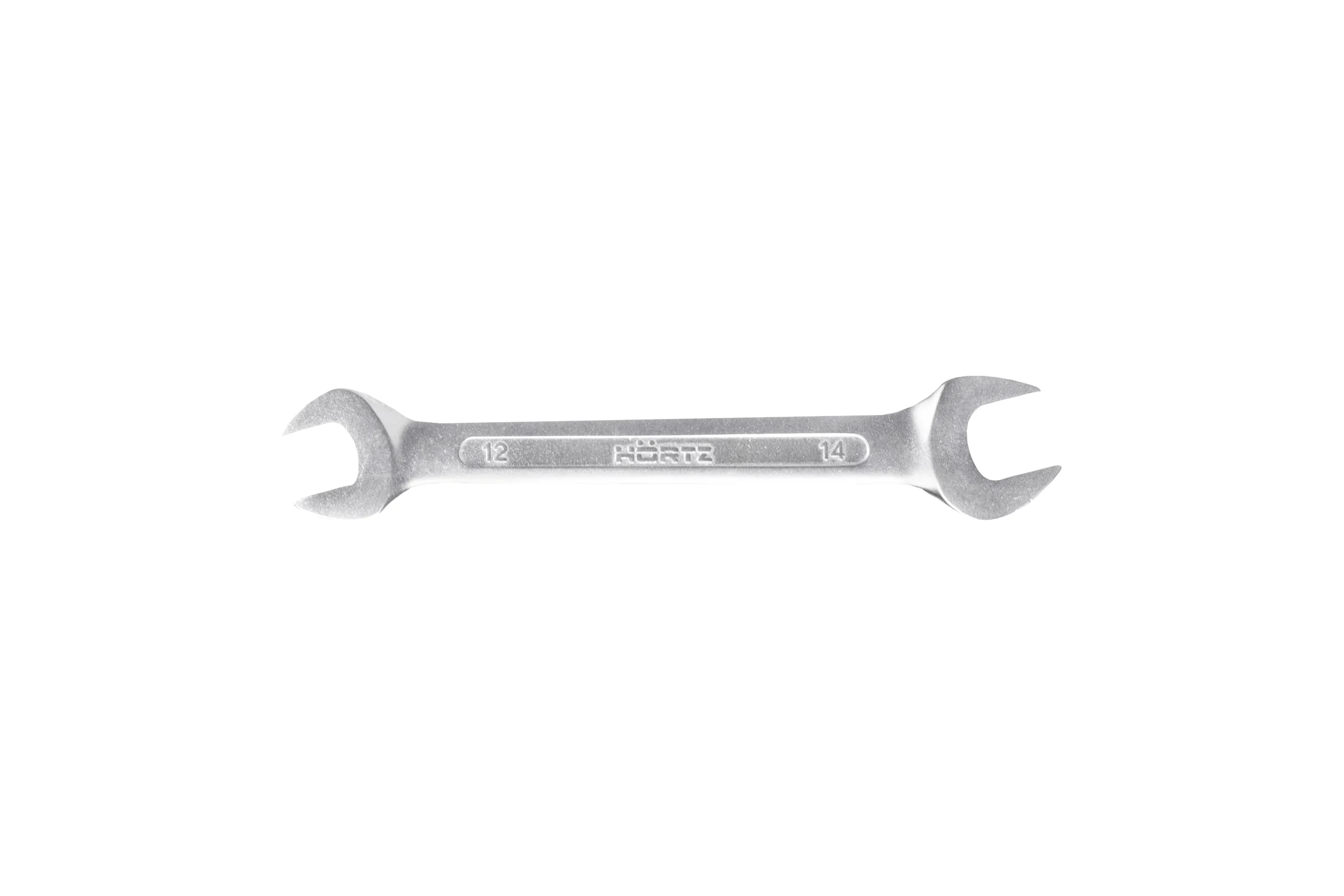 Ключ гаечный двусторонний HORTZ HOR 12x14, хром 102224