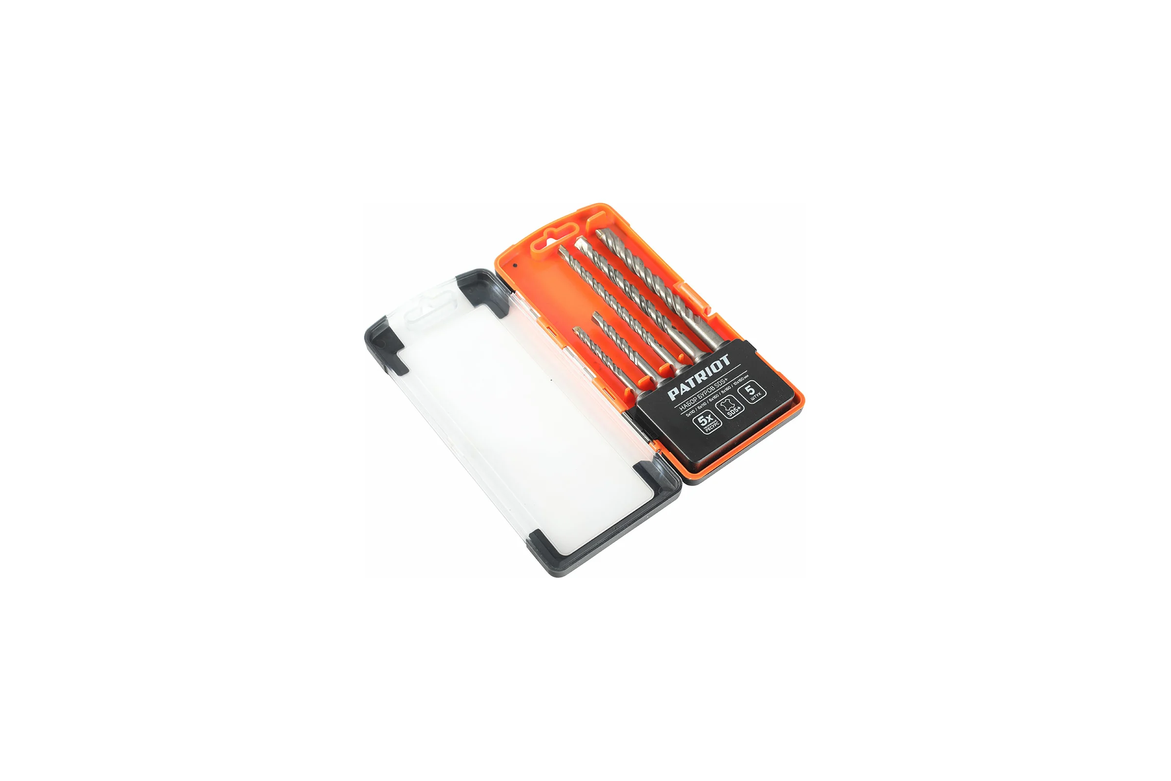 Набор буров SDS-Plus 5 шт EDGE by PATRIOT 815010101