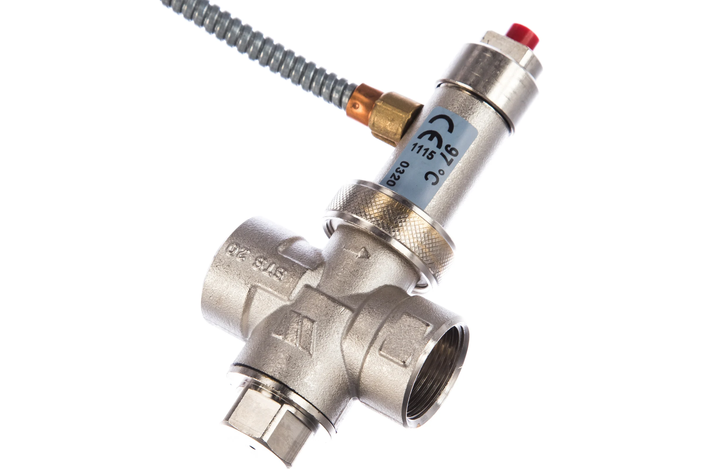 Термоклапан для твердотопливных котлов STOUT 1/2", капиляр, 1300 мм SVS-0007-000015 RG008UL6J9UK7A