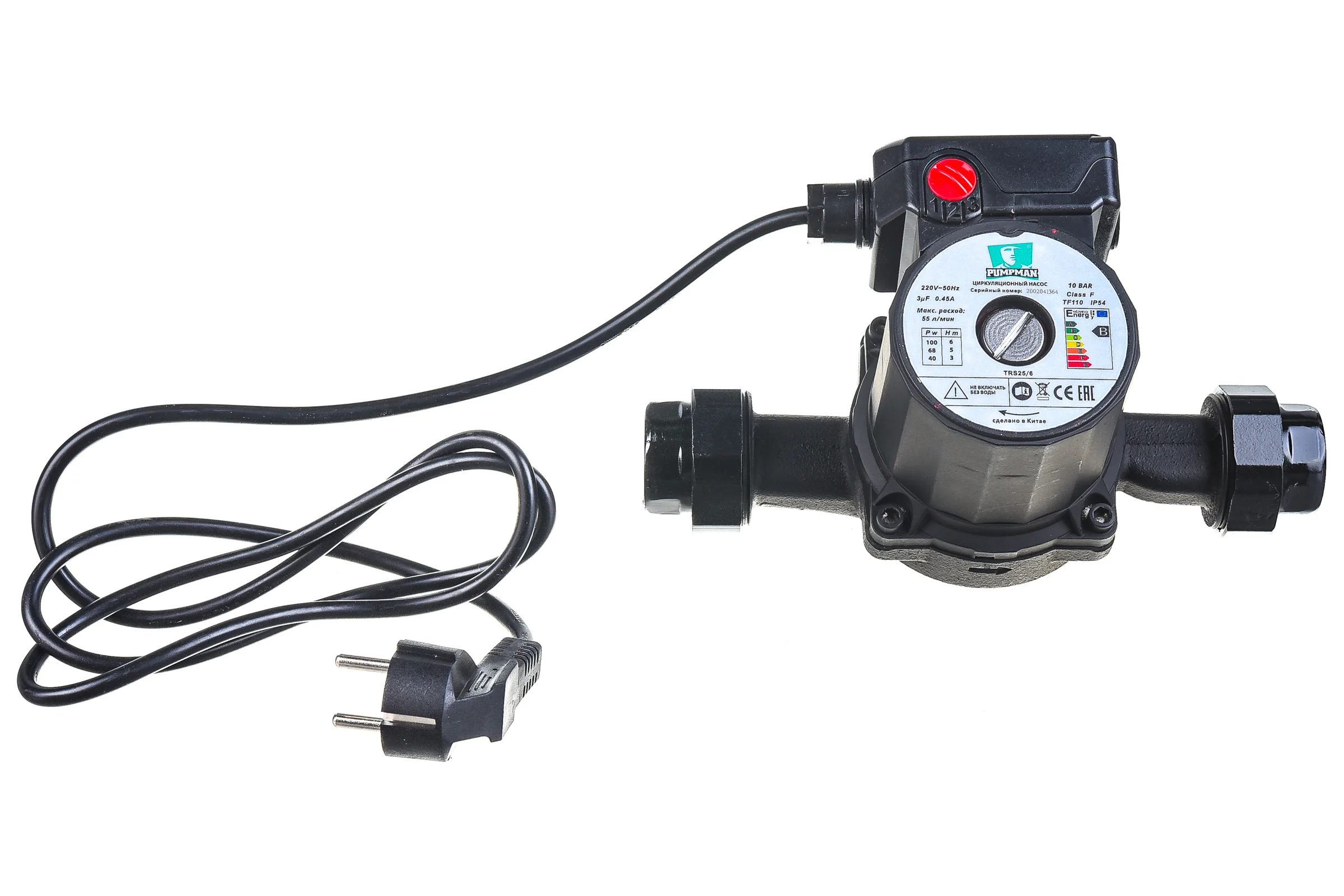 Циркуляционный насос Pumpman TRS25/6 82051