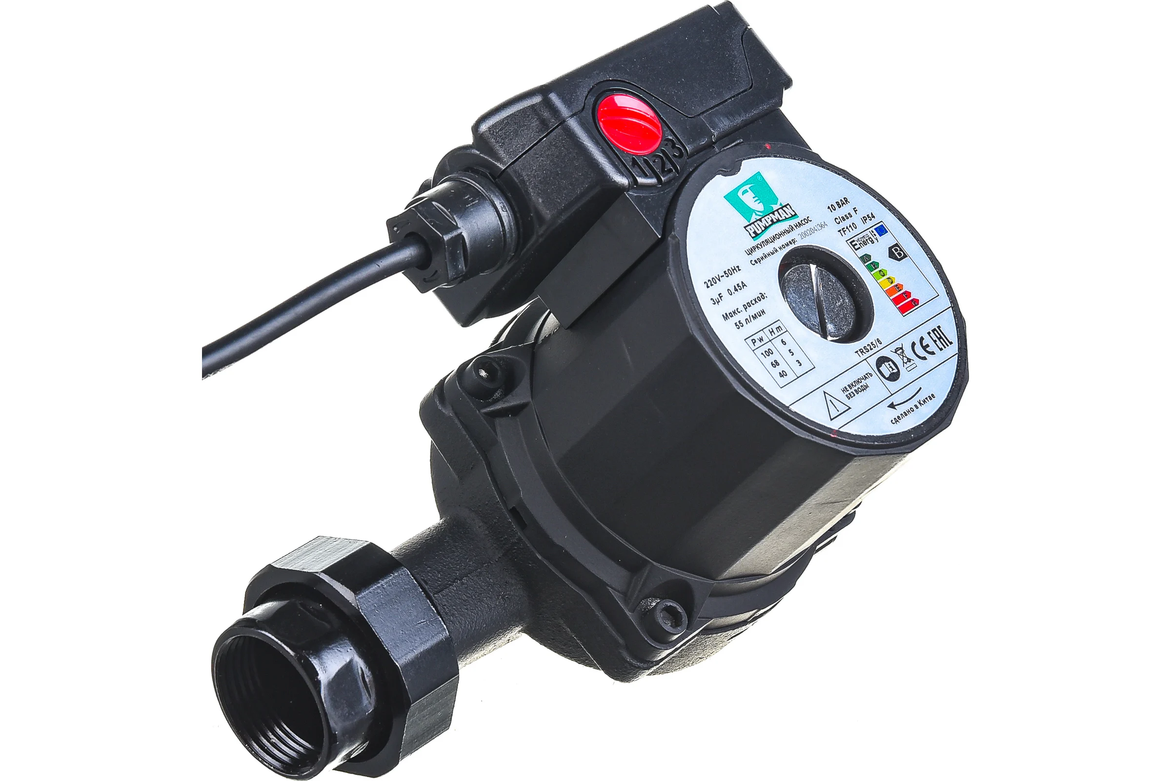 Циркуляционный насос Pumpman TRS25/6 82051
