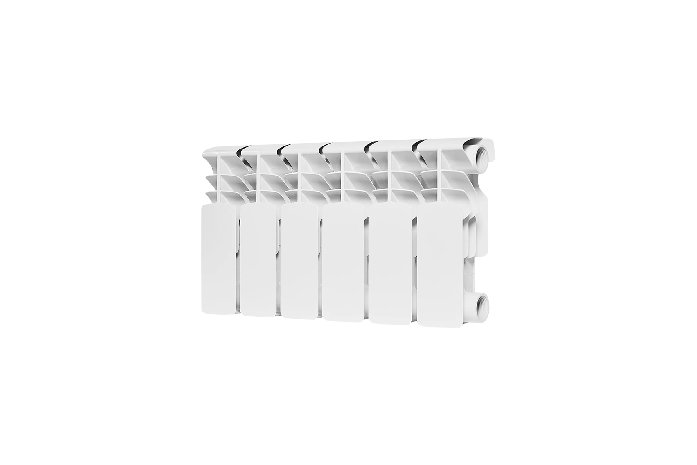 Биметаллический радиатор ROMMER Plus BM 200 6 секций RG008UKJVD82FG