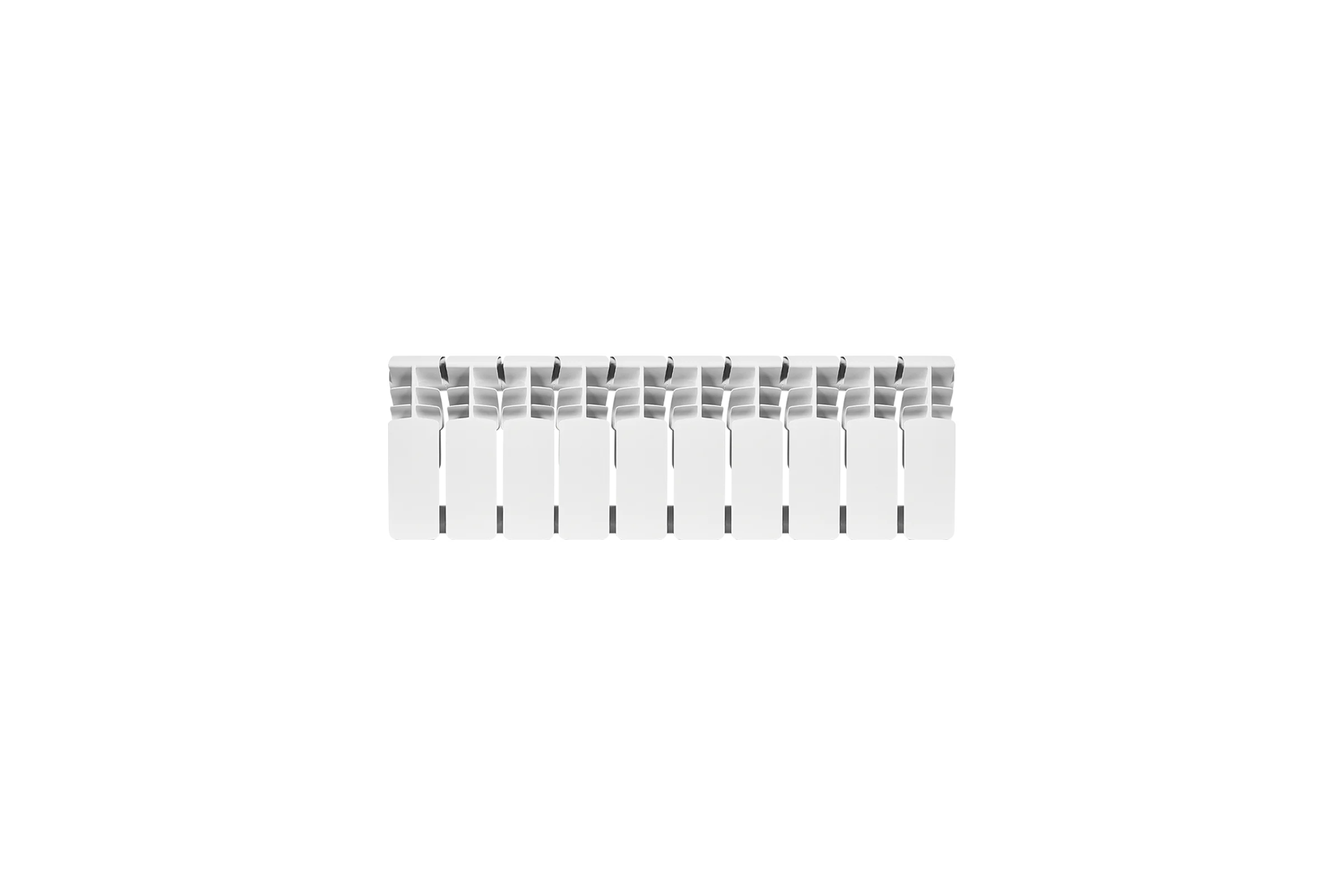Биметаллический радиатор ROMMER Plus BM 200 10 секций RG008UKJVJJ9D6
