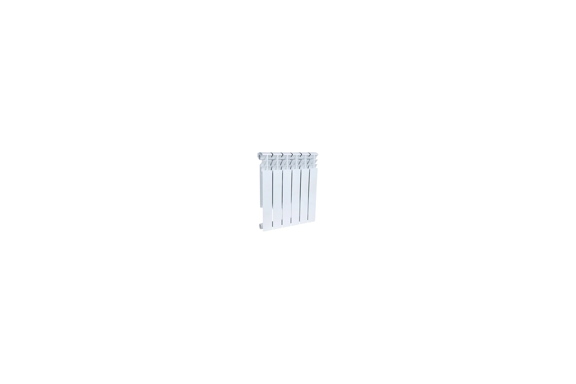 Биметаллический радиатор ROMMER Plus BM 500 12 секций RG008UKJV25L44