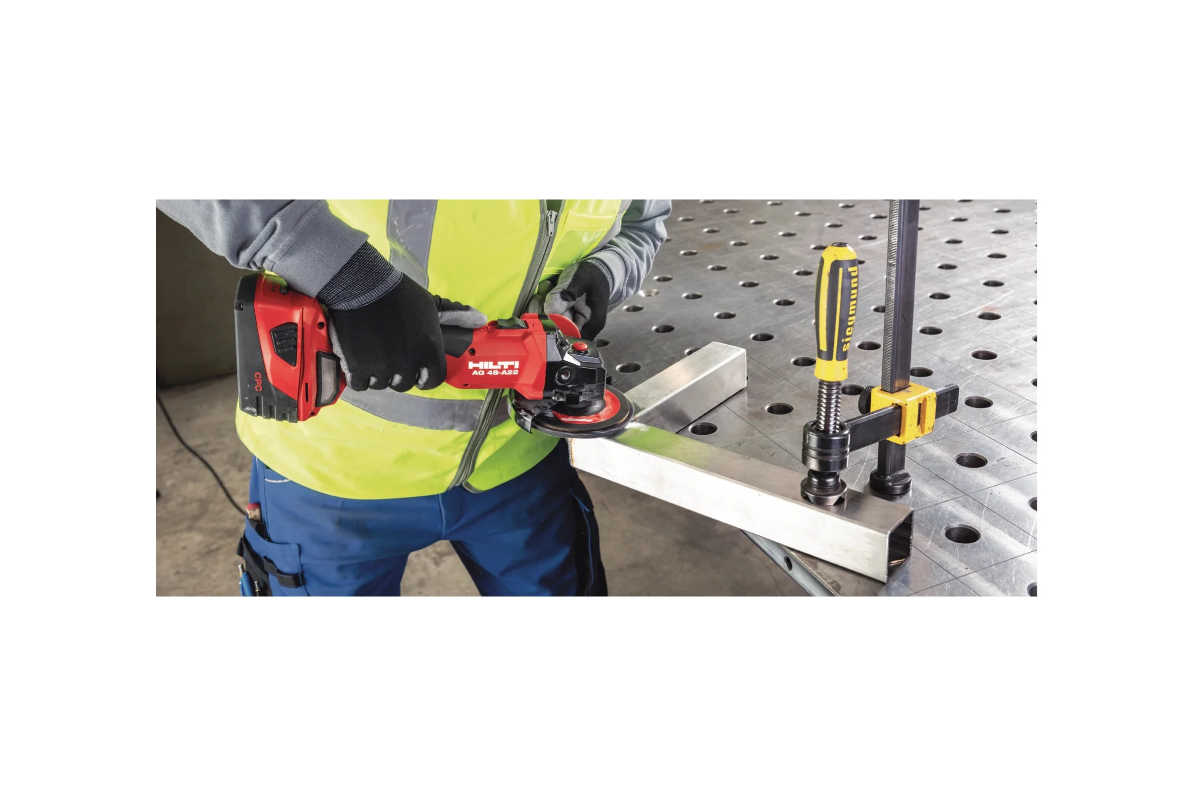 Аккумуляторная угловая шлифмашина Hilti AG 4S-A22-125 коробка 2215882