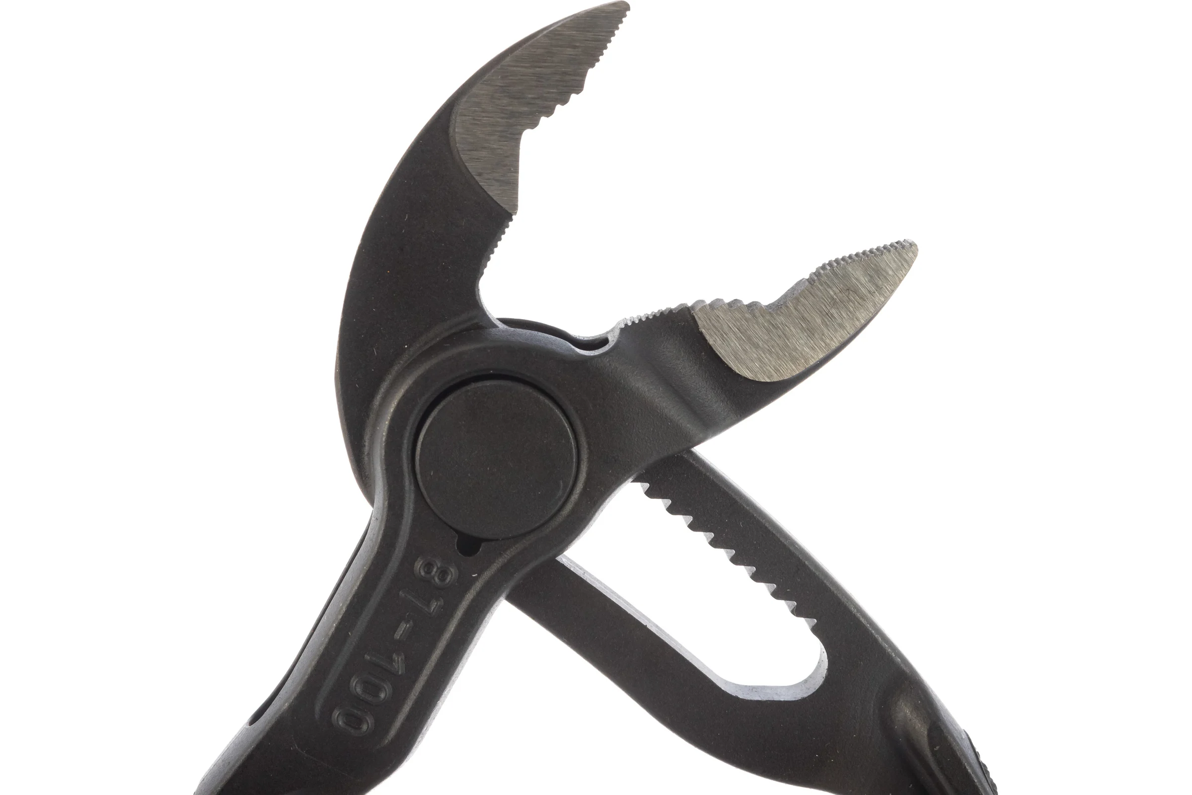 Переставные сантехнические клещи с фиксатором KNIPEX L-100 мм,COBRA XS KN-8700100