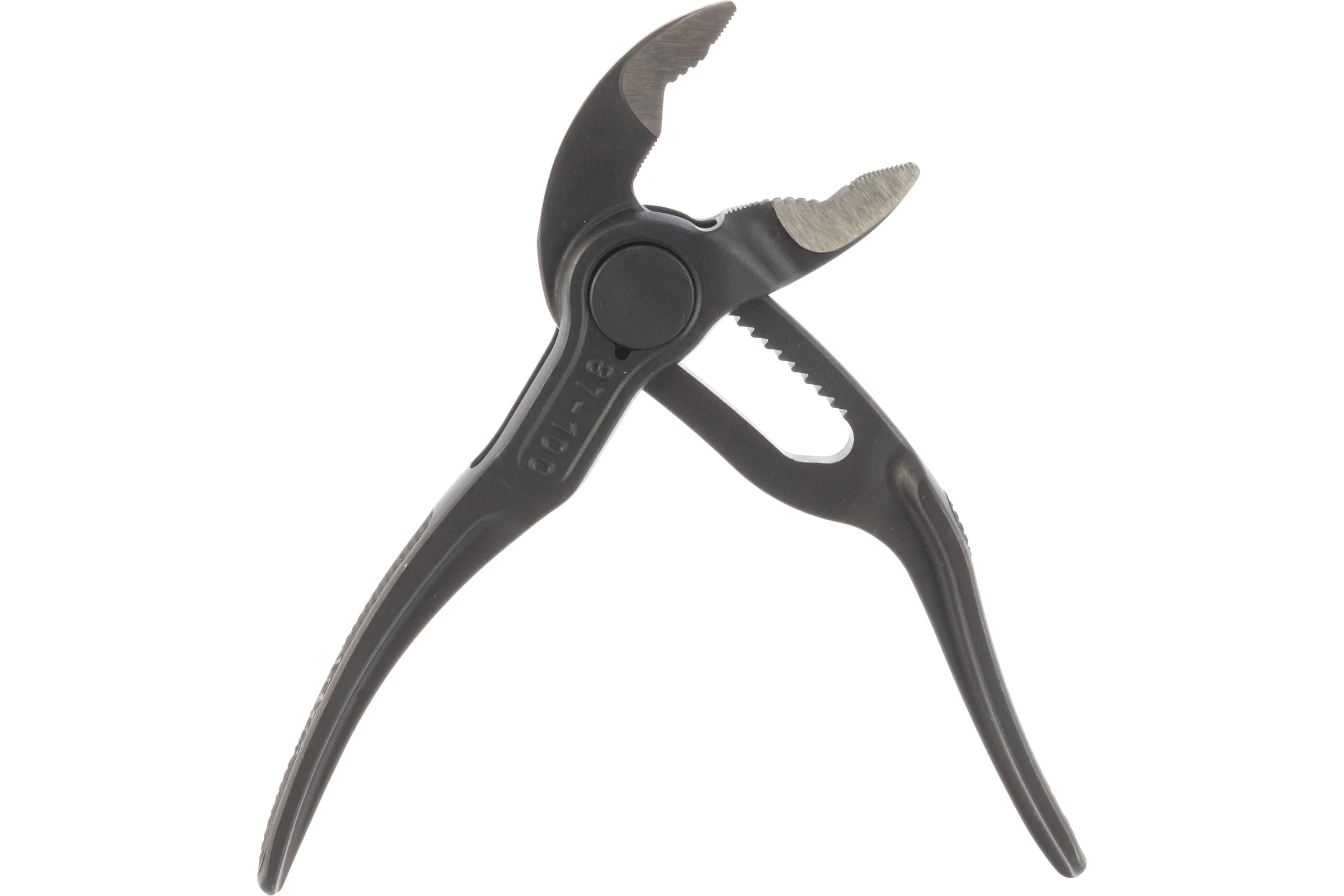 Переставные сантехнические клещи с фиксатором KNIPEX L-100 мм,COBRA XS KN-8700100