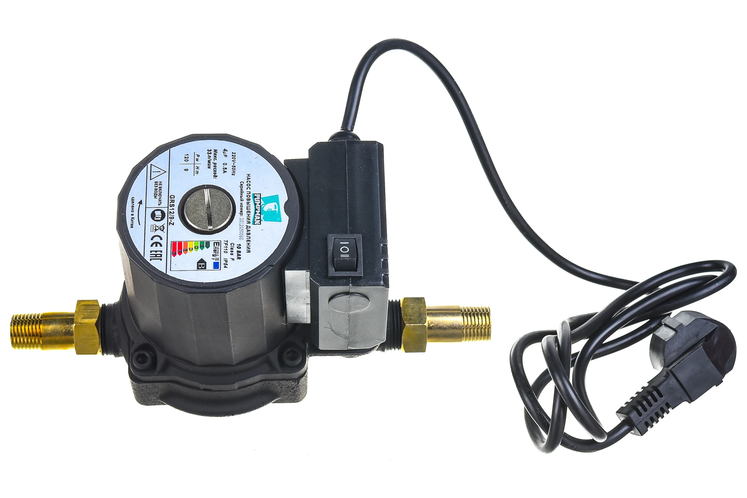 Насос повышения давления Pumpman GRS12/9-Z 82040