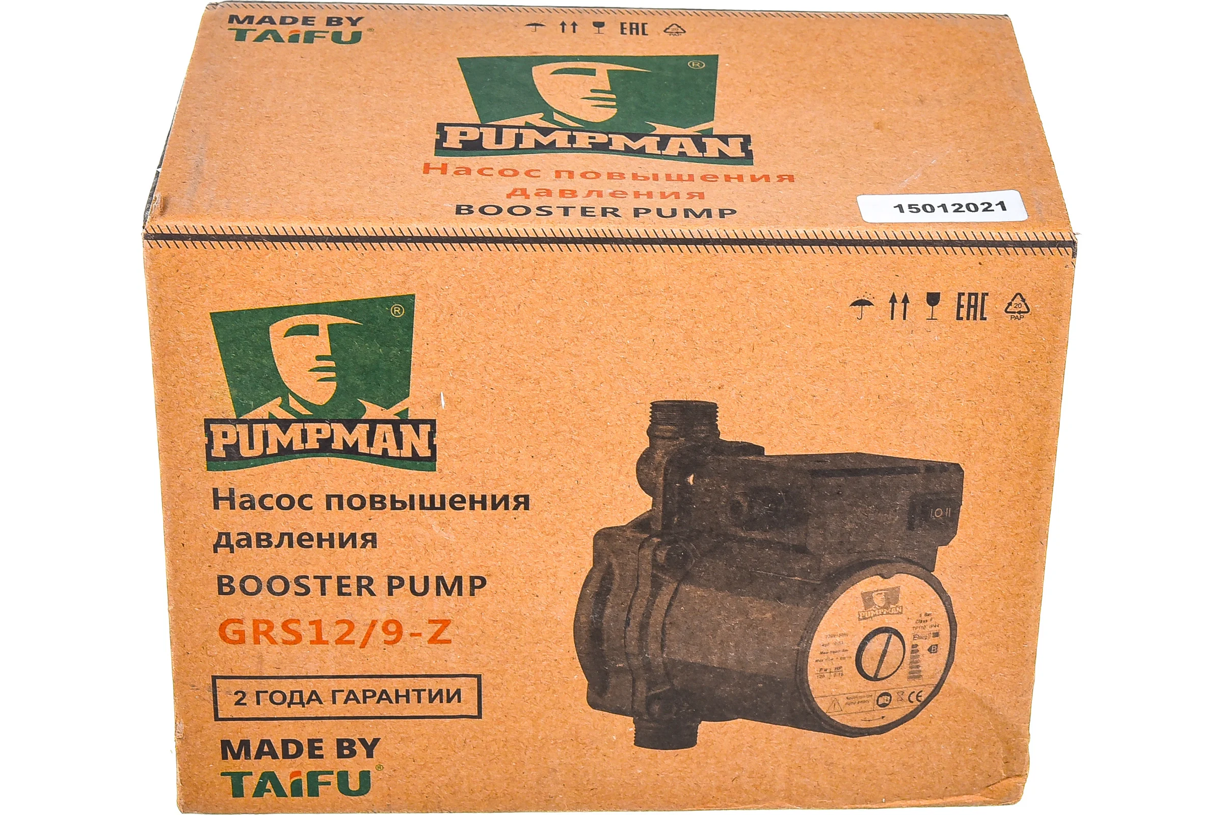 Насос повышения давления Pumpman GRS12/9-Z 82040