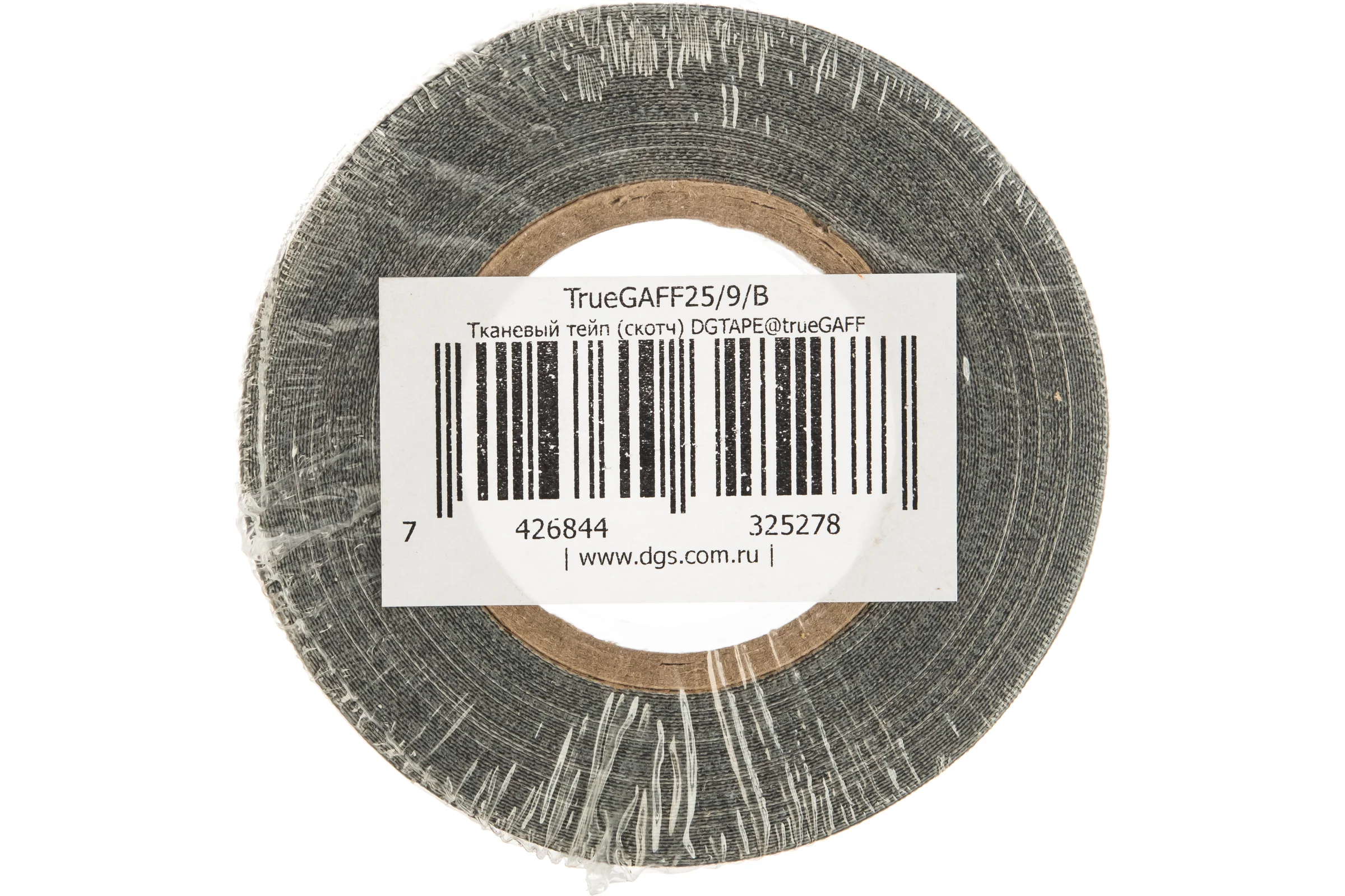 Клейкая лента DGTAPE TrueGaff - Гаффа тейп 25мм/9м - Черный TrueGAFF25/9/B