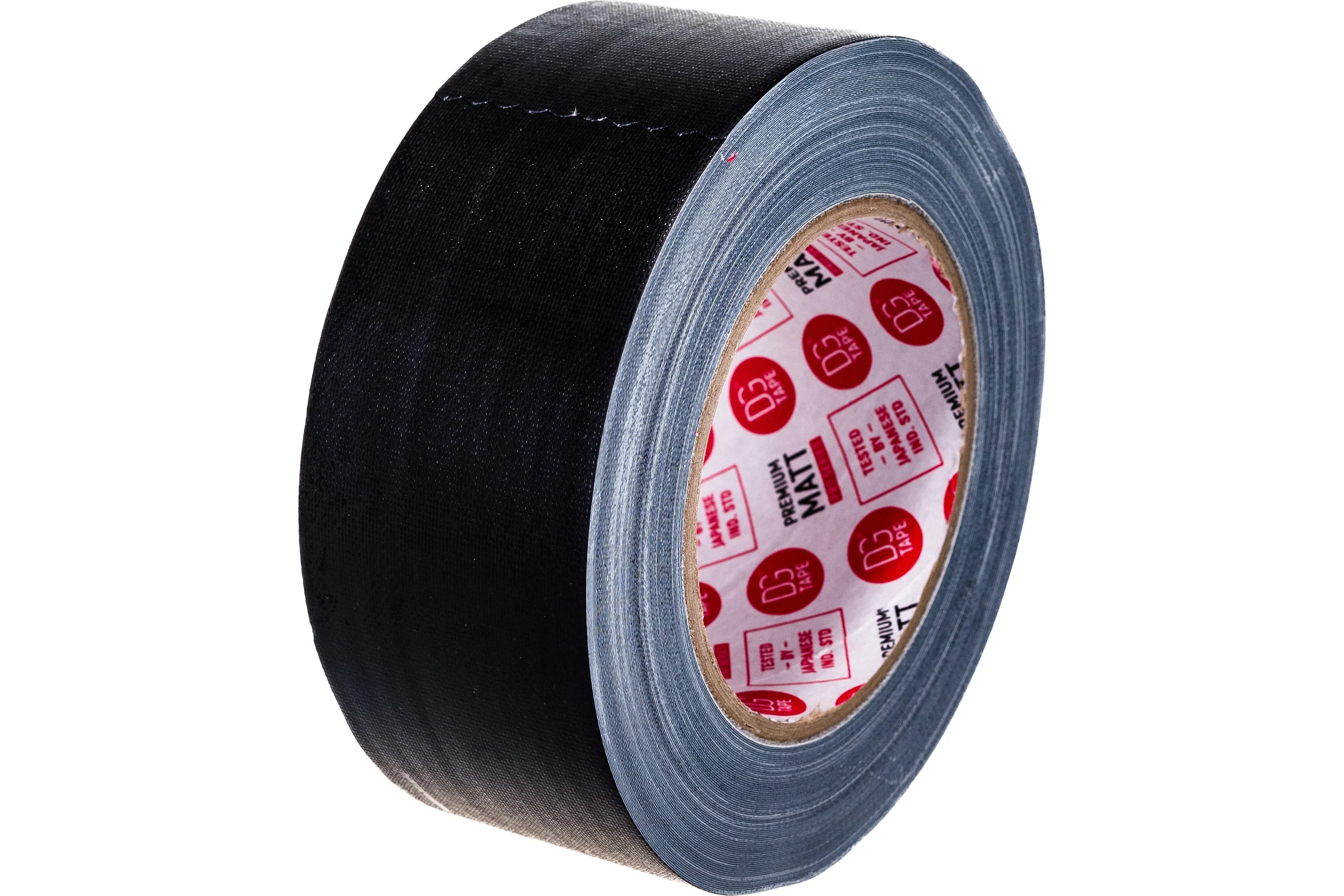Клейкая лента DGTAPE MATT - Гаффа тейп 50мм/25м - Черный MATT50050/25/B