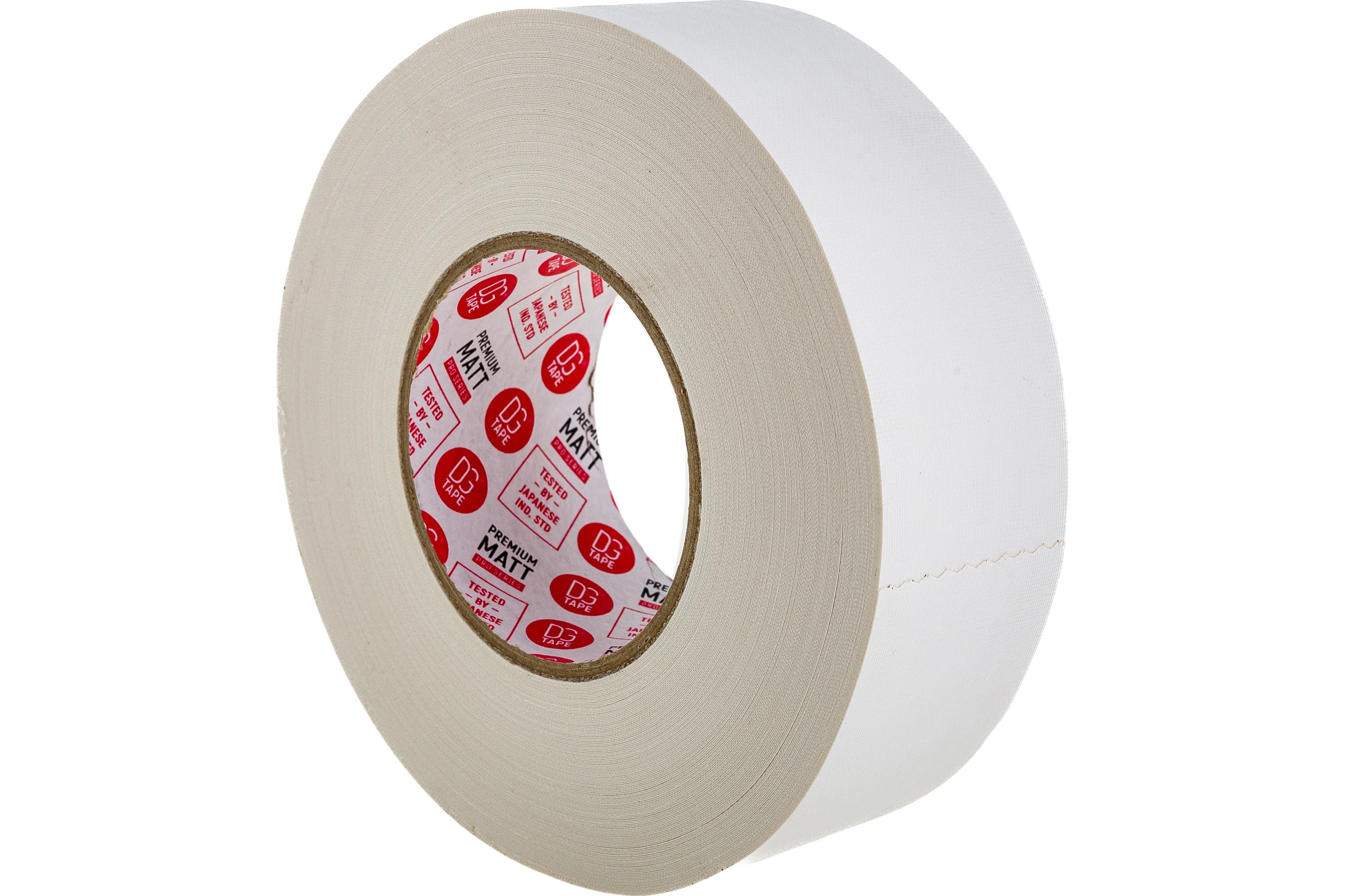 Клейкая лента DGTAPE MATT - Гаффа тейп 50мм/50м - Белый MATT50050/50/W