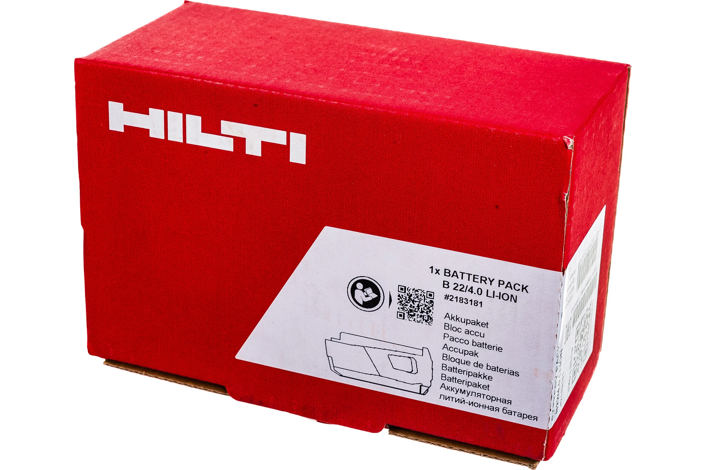 Батарея B 22/4.0 Li-ion Hilti 2183181