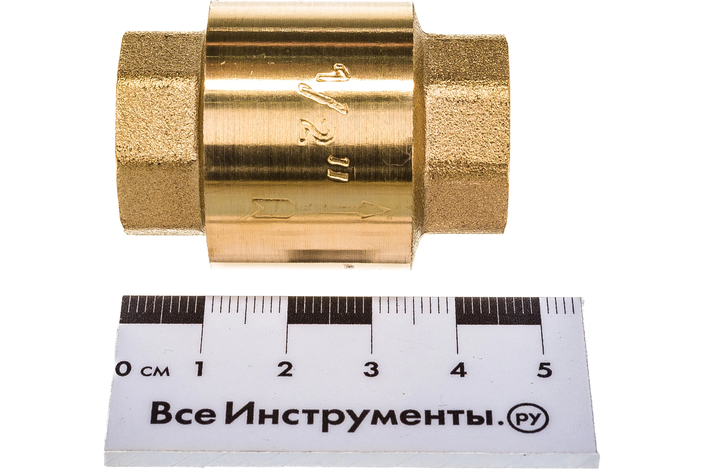 Обратный клапан с латунным сердечником IVANCI 1/2" IVC.105162.N.03