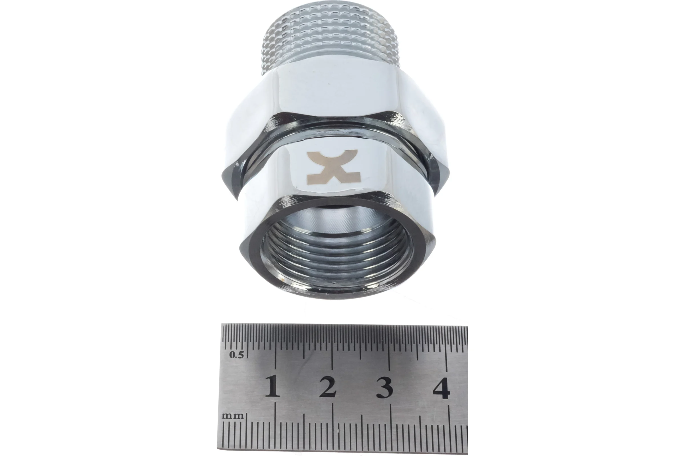 Разъемный соединитель IVANCI хромированный 3/4" IVC.104341Cr.N.04