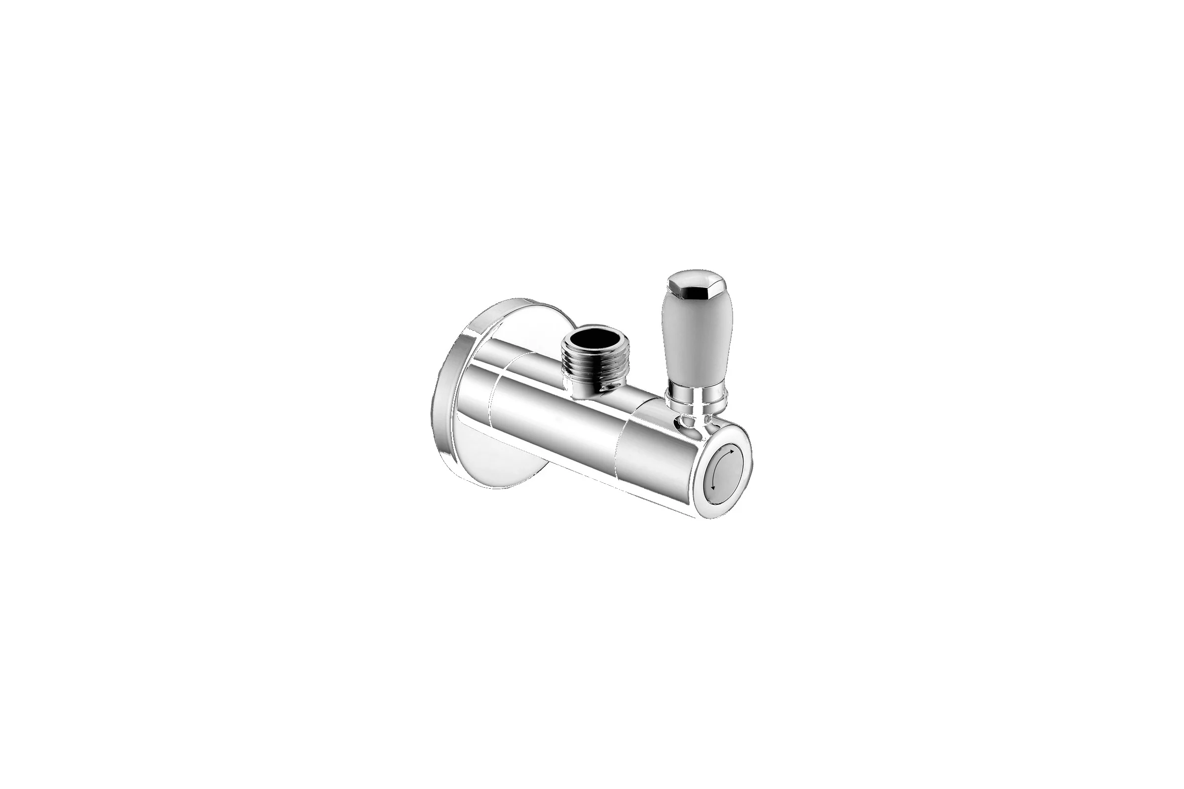 Угловой кран Elghansa 1/2 c керамической рукоятью ClassicLine VK-0126