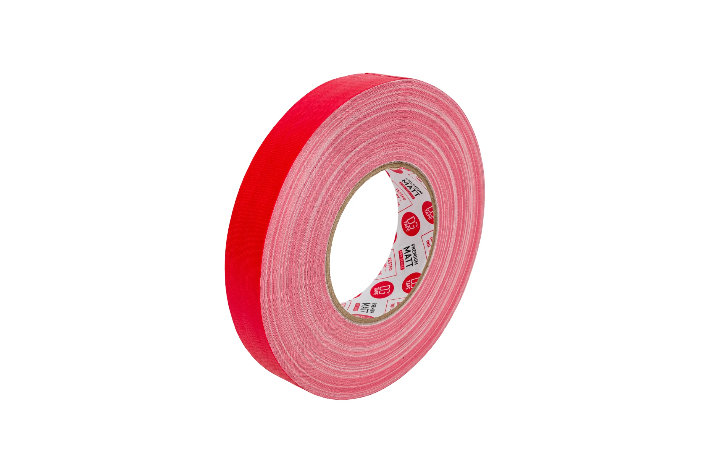 Клейкая лента DGTAPE MATT - Гаффа тейп 25мм/50м - Красный MATT50025/50/R