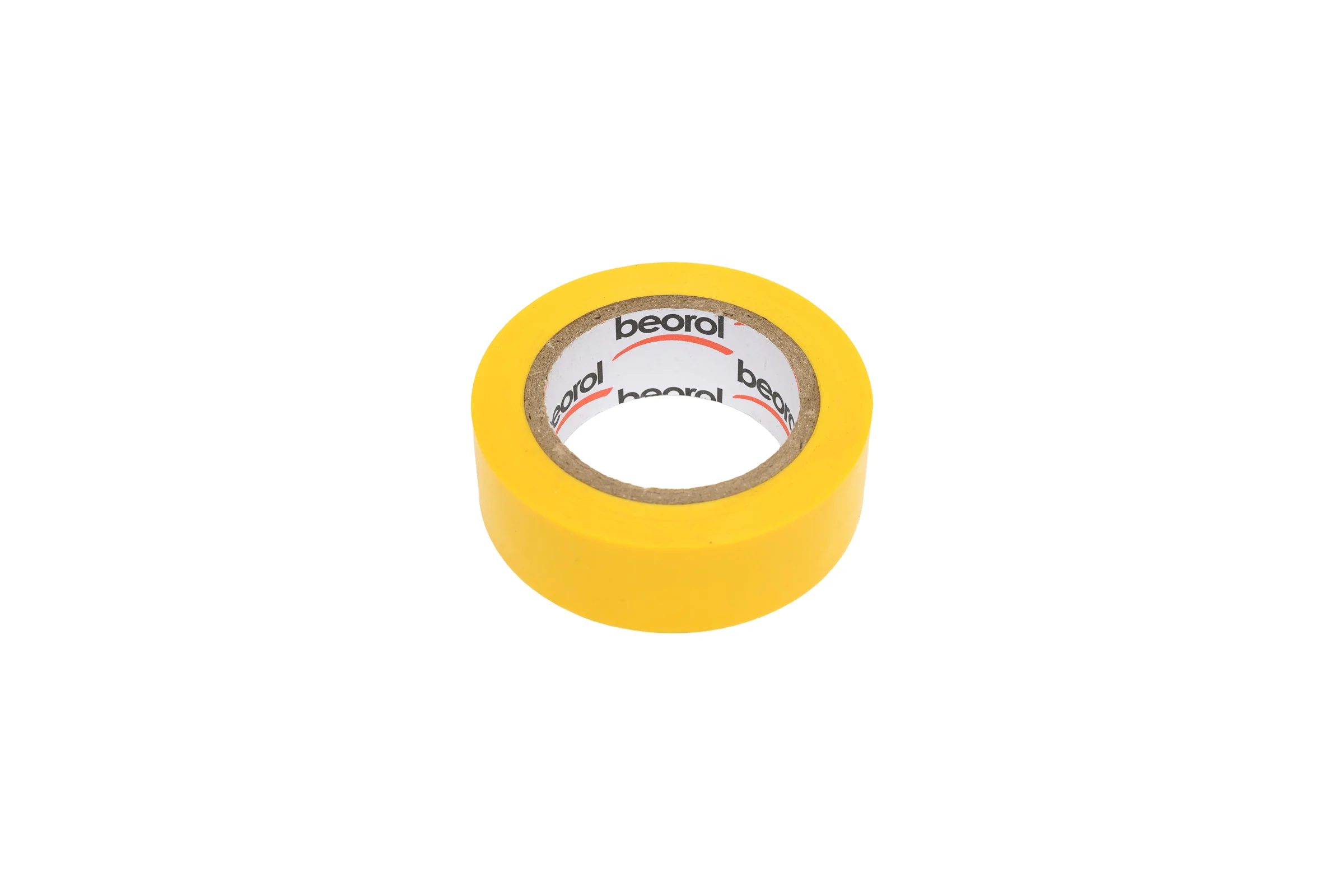 Изолента BEOROL ПВХ, 19 мм, 10 м, желтая 245320