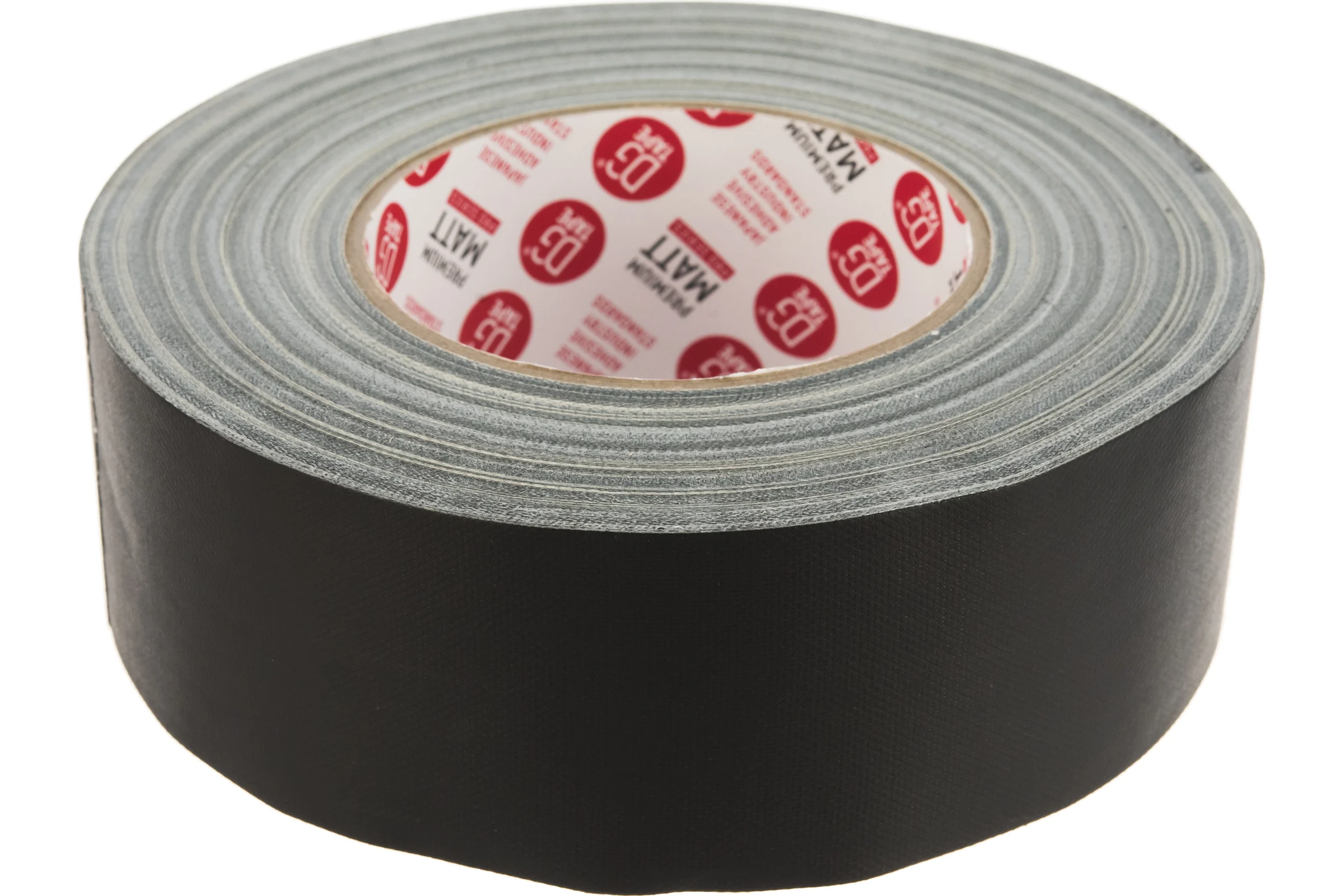Клейкая лента DGTAPE MATT - Гаффа тейп 50мм/50м - Черный MATT50050/50/B