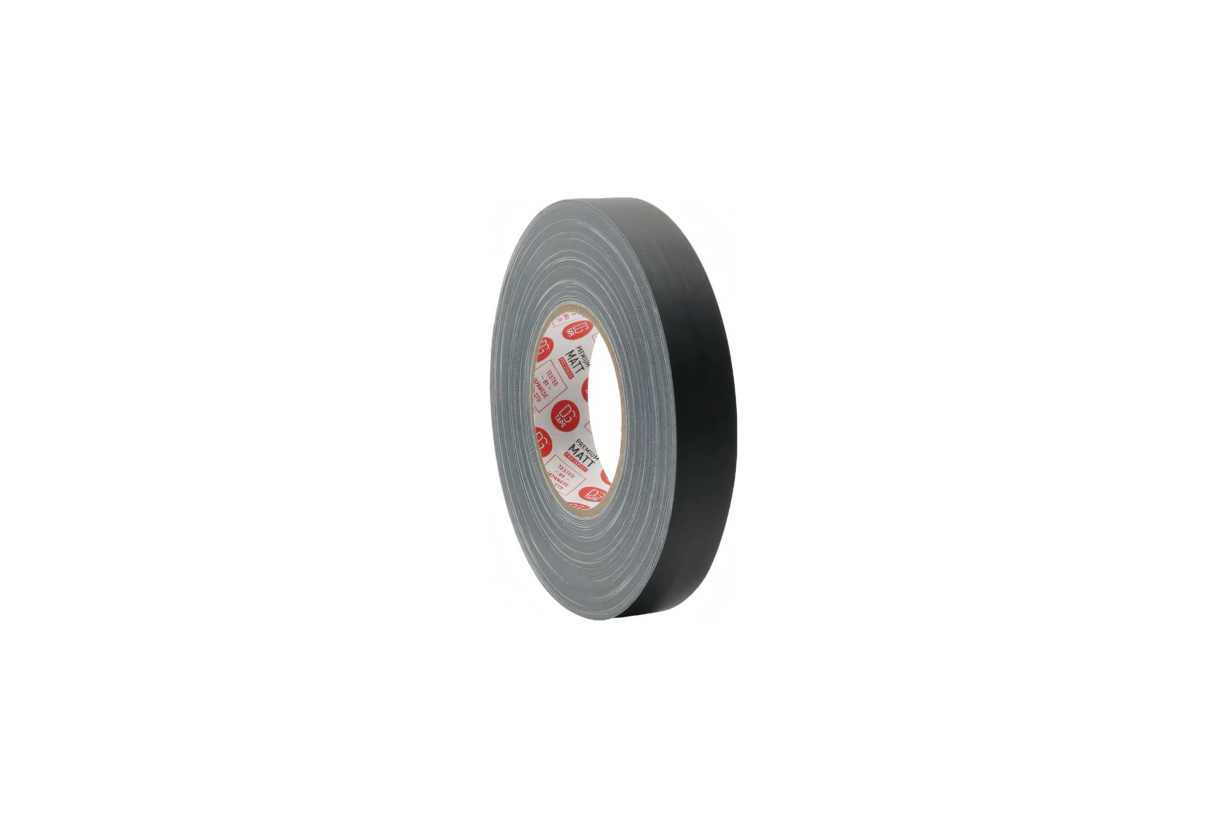 Клейкая лента DGTAPE MATT - Гаффа тейп 25мм/50м - Черный MATT50025/50/B