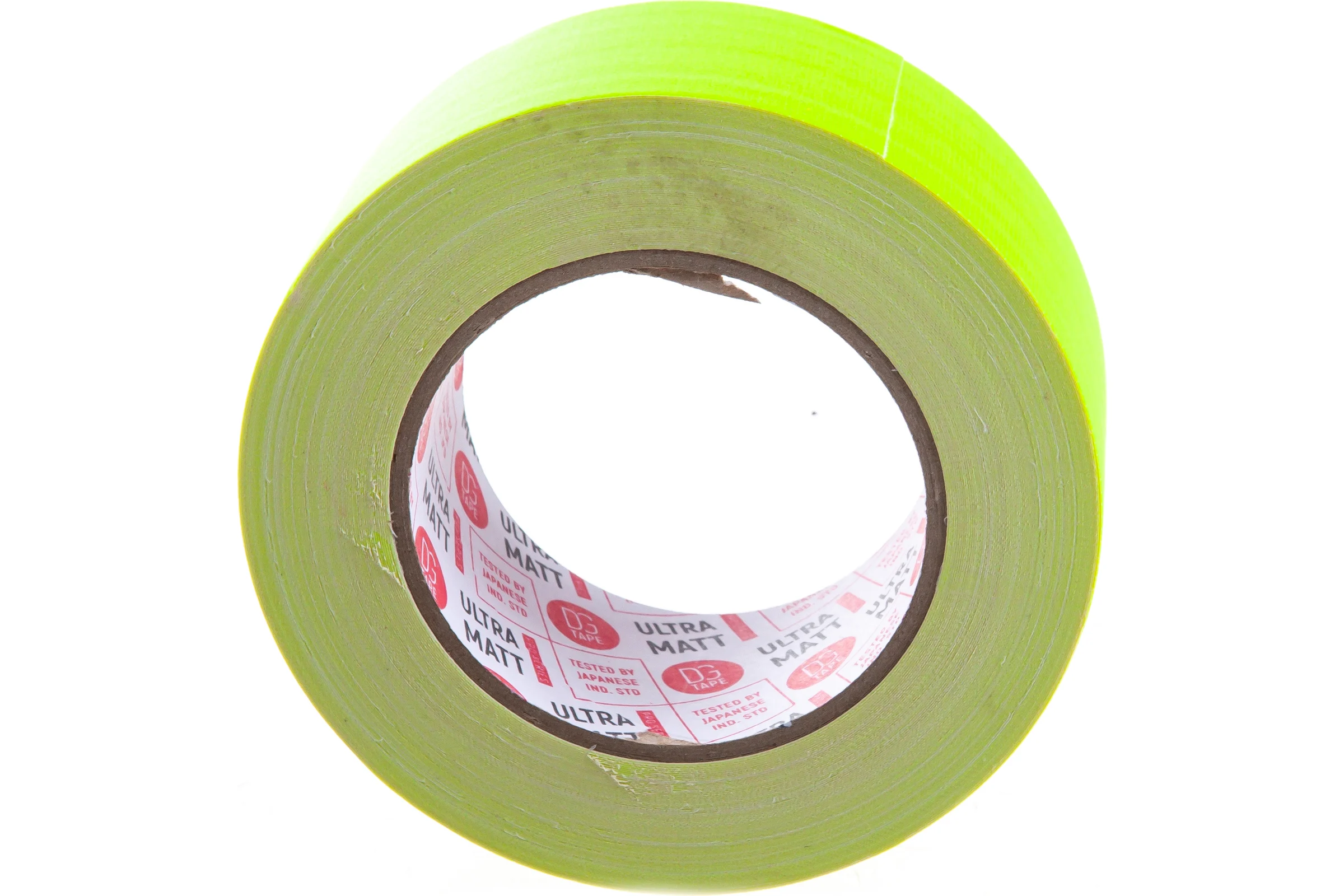 Клейкая лента DGTAPE ultraMATT - Гаффа тейп 50мм/25м - Желтый (светится в ультрафиолете) UMF50/25/Y