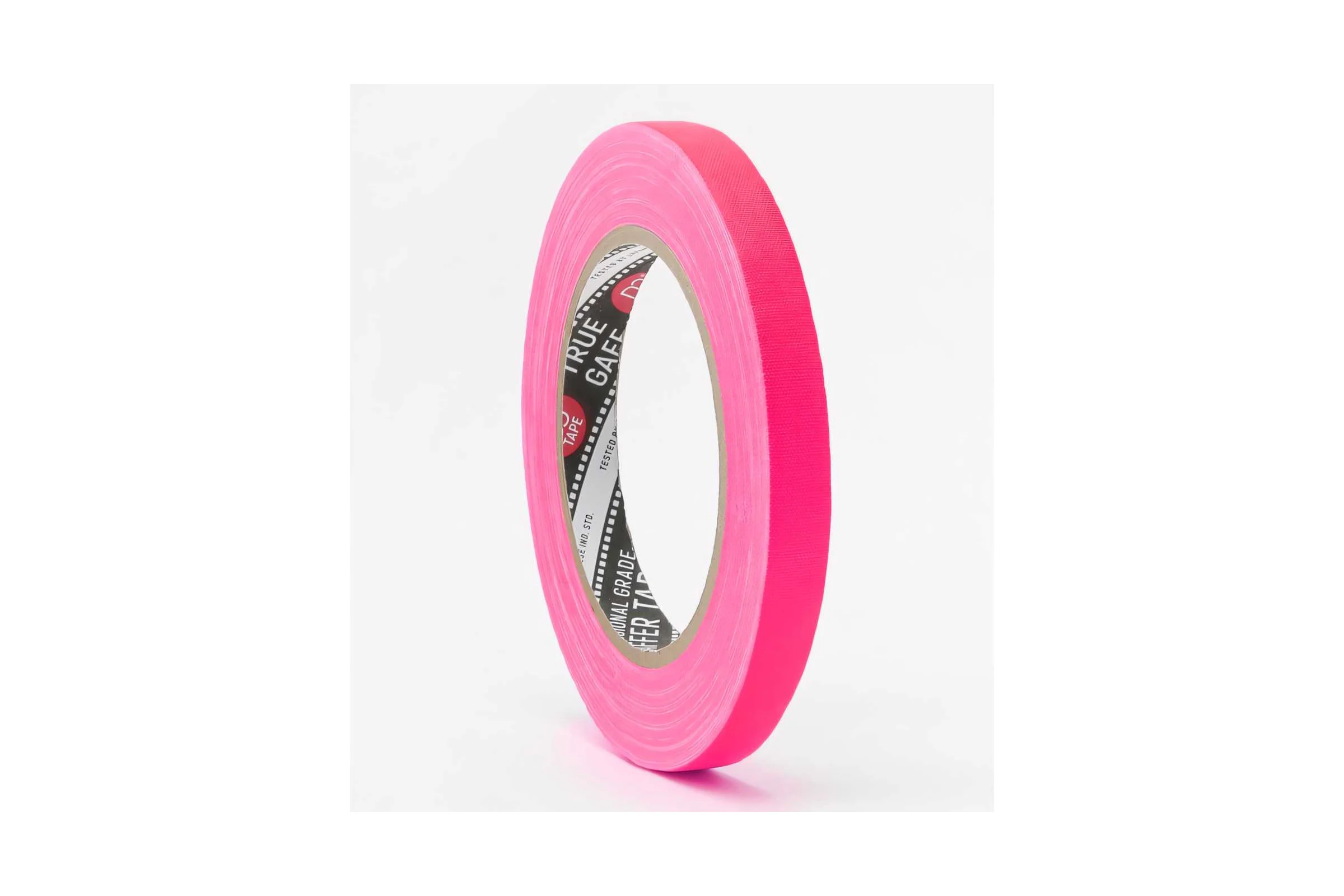 Клейкая лента TrueGaff DGTAPE - Гаффа тейп 12мм/23м - Розовый TrueGAFF12/25/FL-P