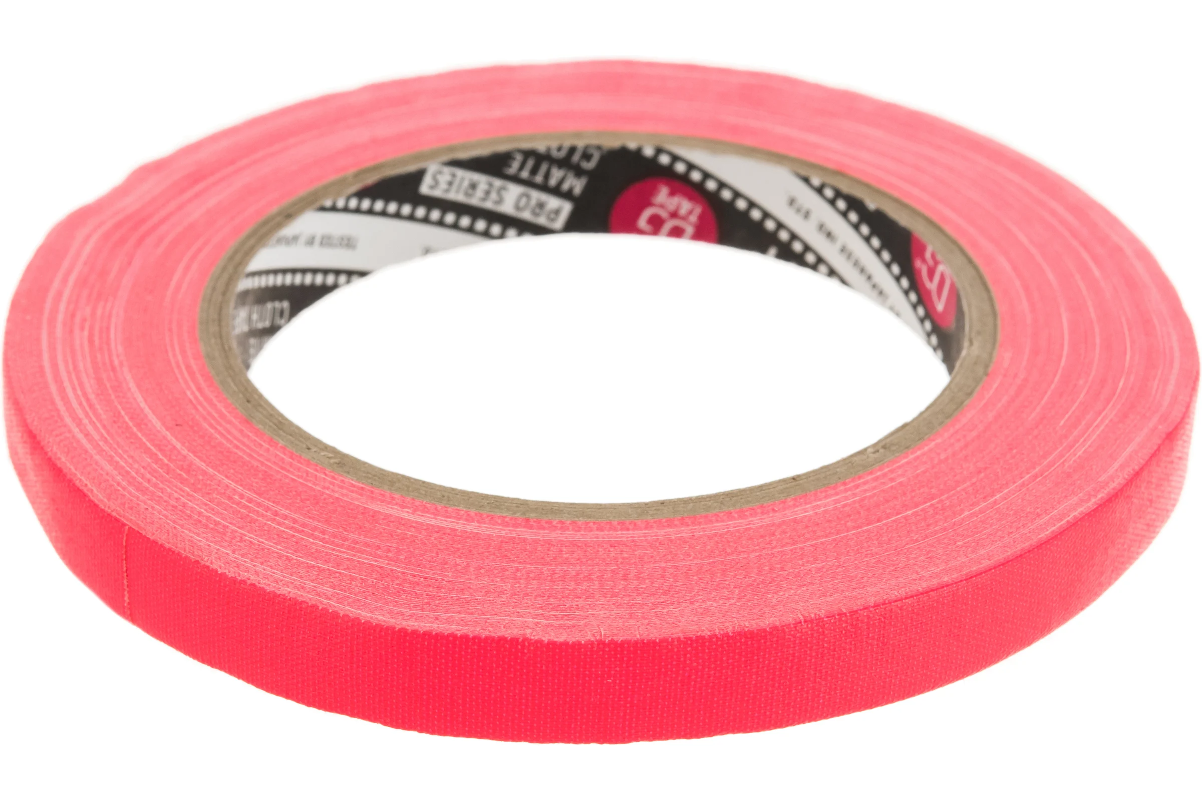 Клейкая лента TrueGaff DGTAPE - Гаффа тейп 12мм/23м - Розовый TrueGAFF12/25/FL-P