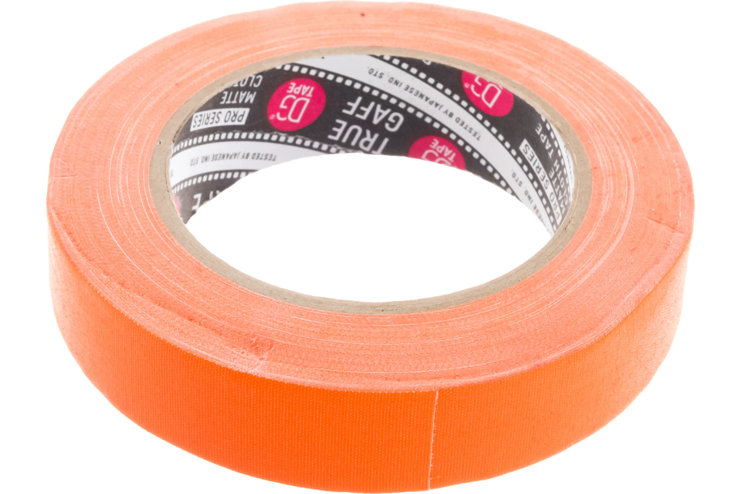 Клейкая лента TrueGaff DGTAPE - Гаффа тейп 25мм/23м - Оранжевый TrueGAFF25/25/FL-O