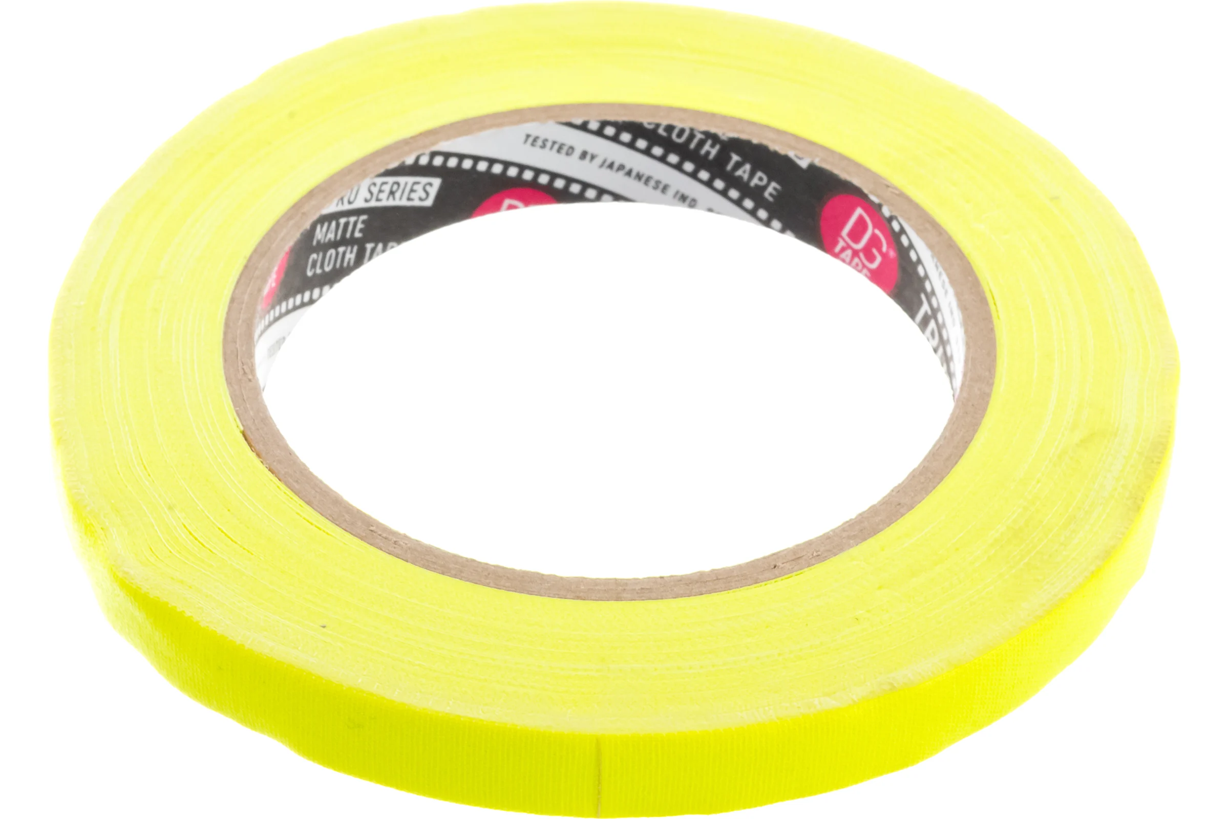 Клейкая лента TrueGaff DGTAPE - Гаффа тейп 12мм/23м - Желтый TrueGAFF12/25/FL-Y
