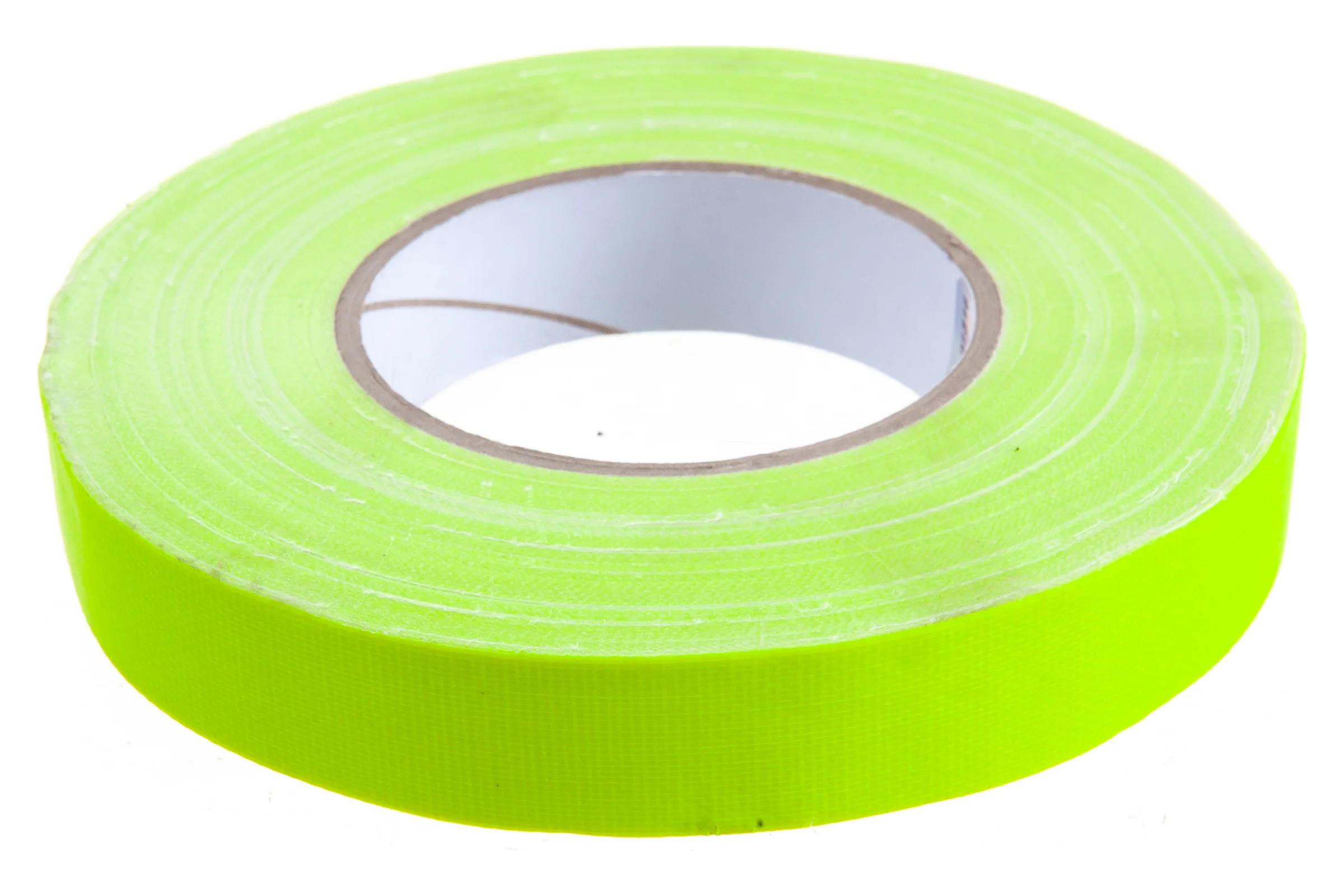 Клейкая лента DGTAPE ultraMATT - Гаффа тейп 25мм/50м - Желтый (светится в ультрафиолете) UMF25/50/Y