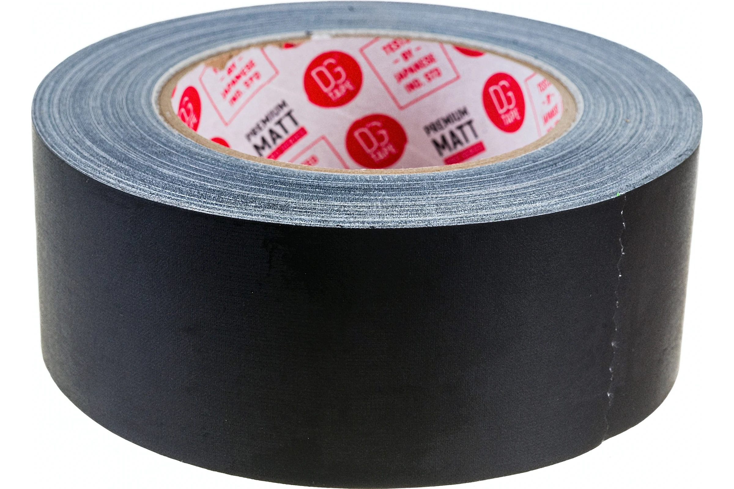 Клейкая лента DGTAPE MATT STRONG - Гаффа тейп 50мм/25м - Черный STRMATT50050/25/B