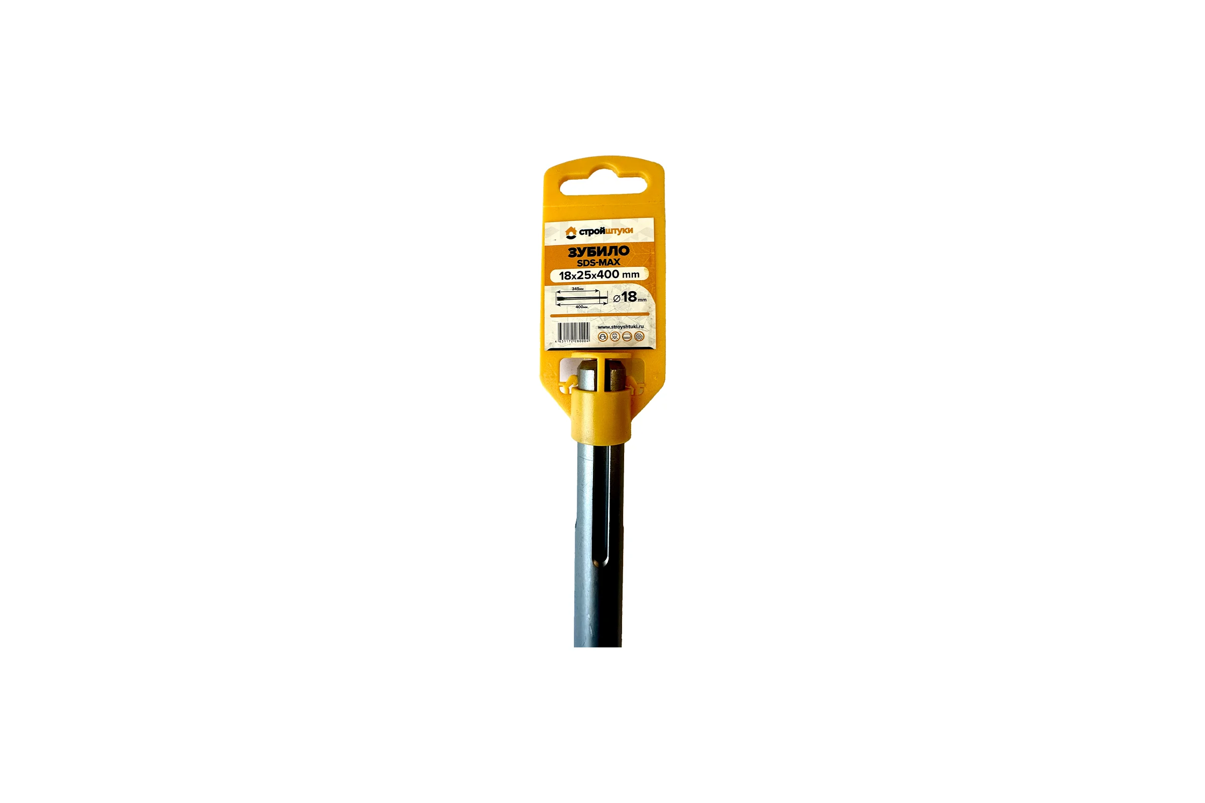 Зубило SDS-MAX 18x400x25 мм Стройштуки УТ-00032534