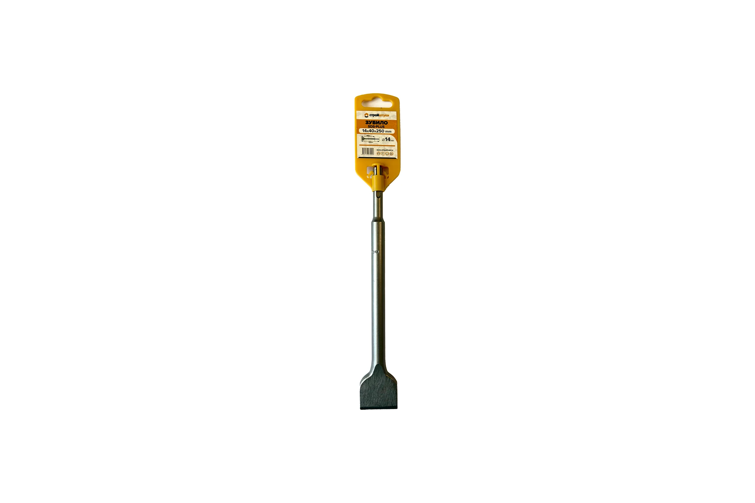 Зубило SDS-plus 14x250x40 мм Стройштуки УТ-00032533