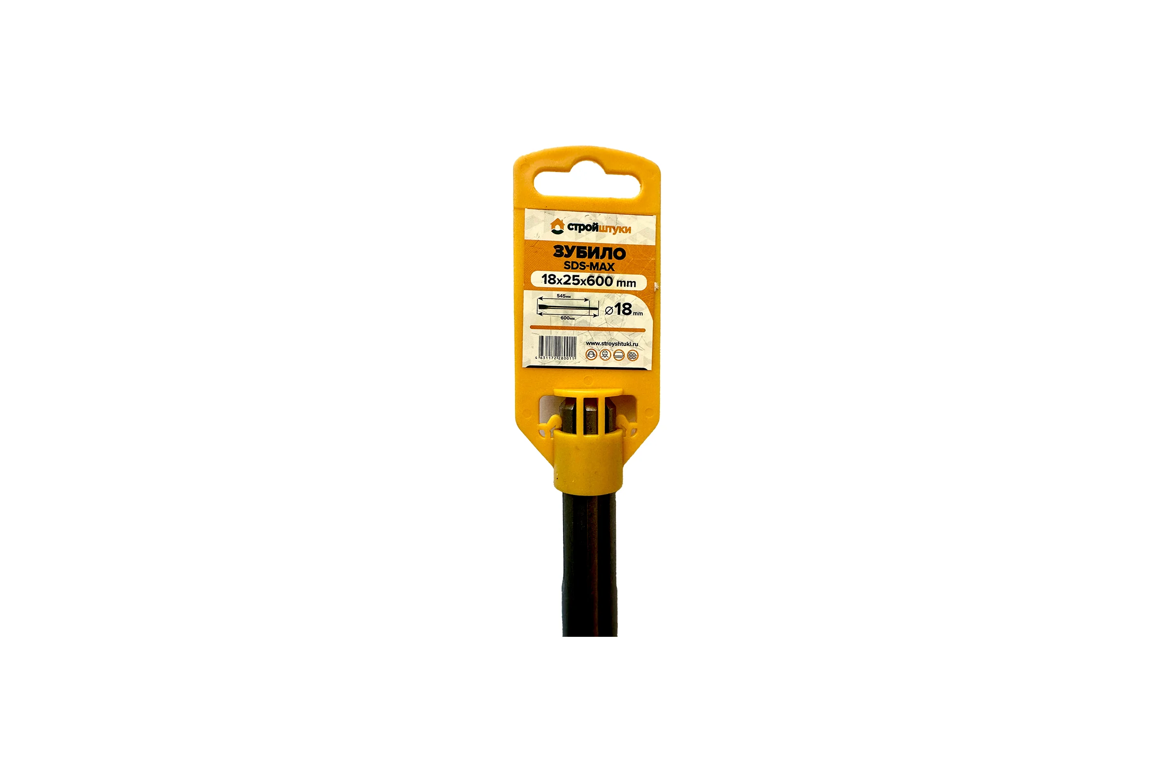 Зубило SDS-MAX 18x600x25 мм Стройштуки УТ-00032536